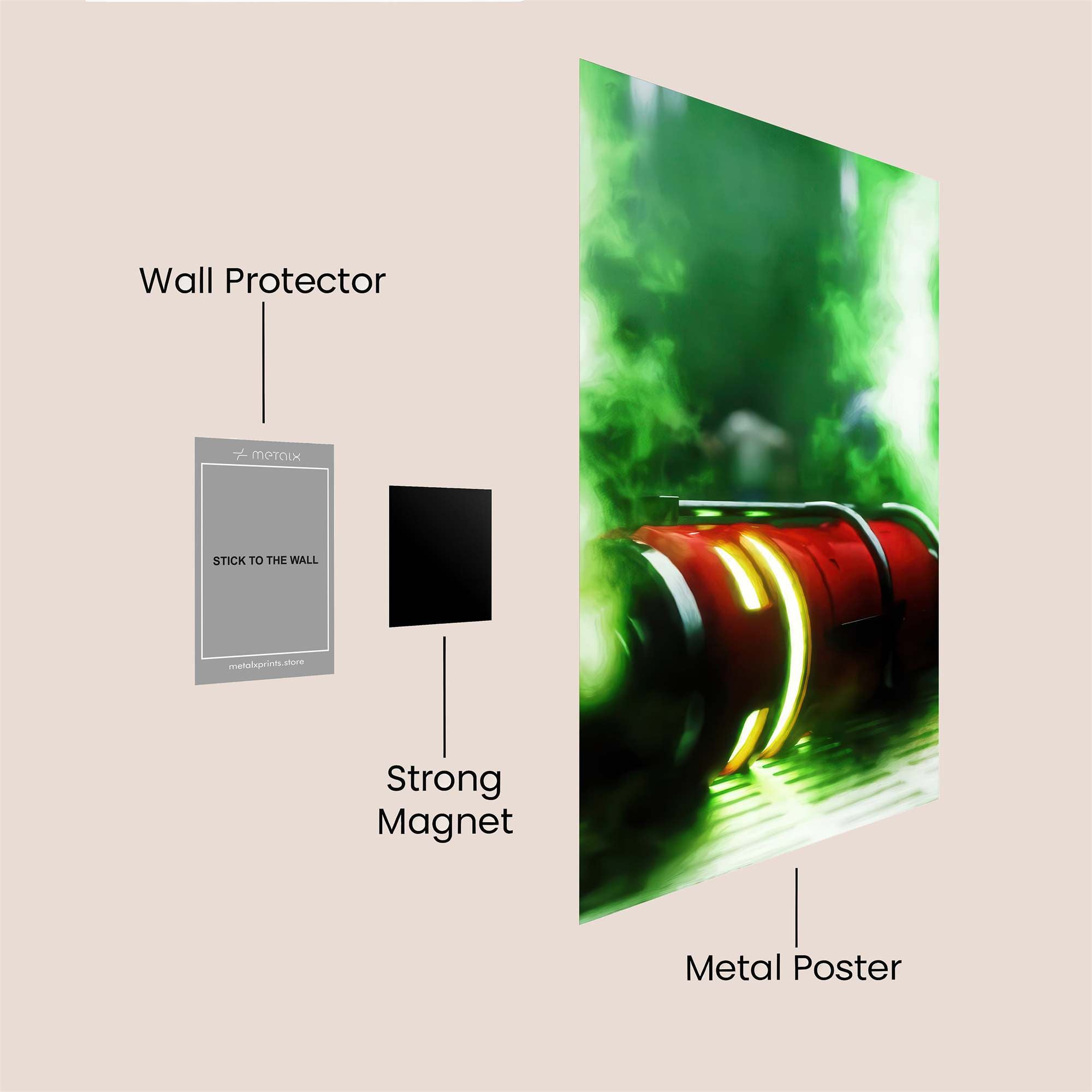 Vaporous Enigma Safe Wall Magnetic / M