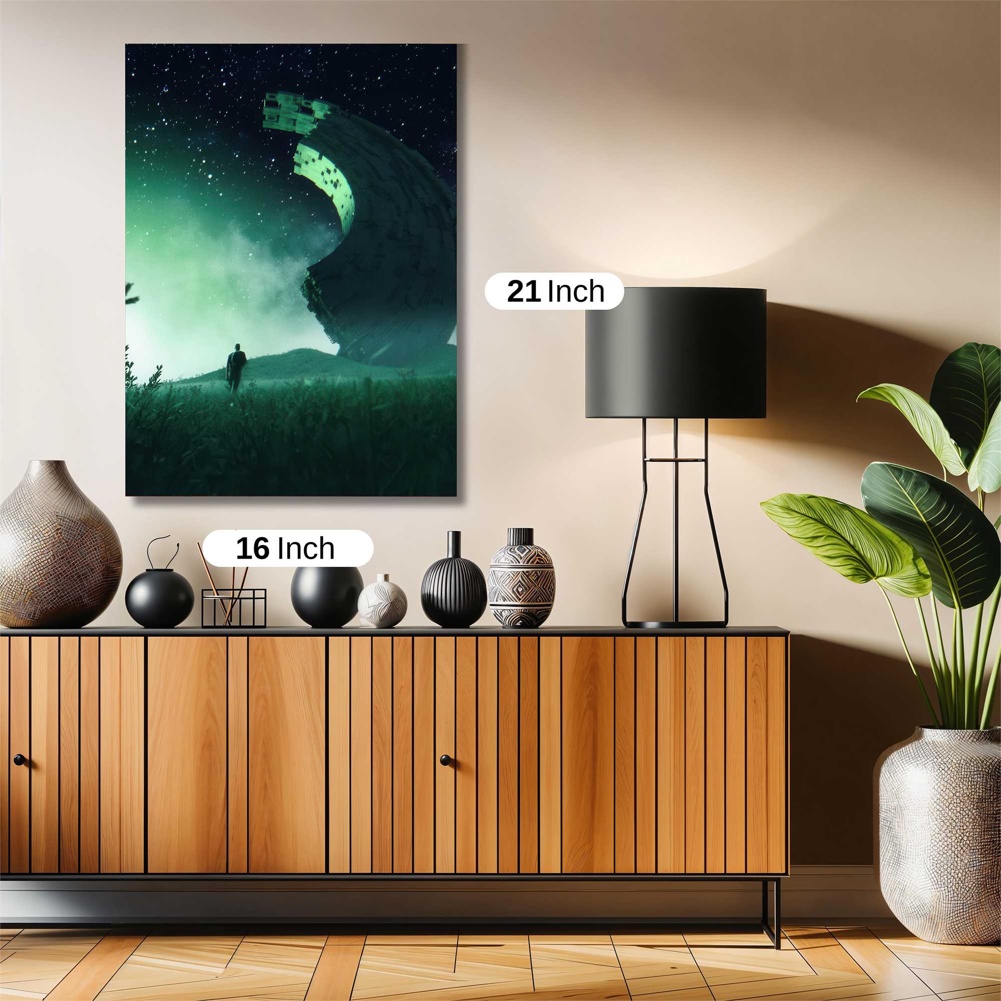 Crescent Mystery Safe Wall Magnetic / M