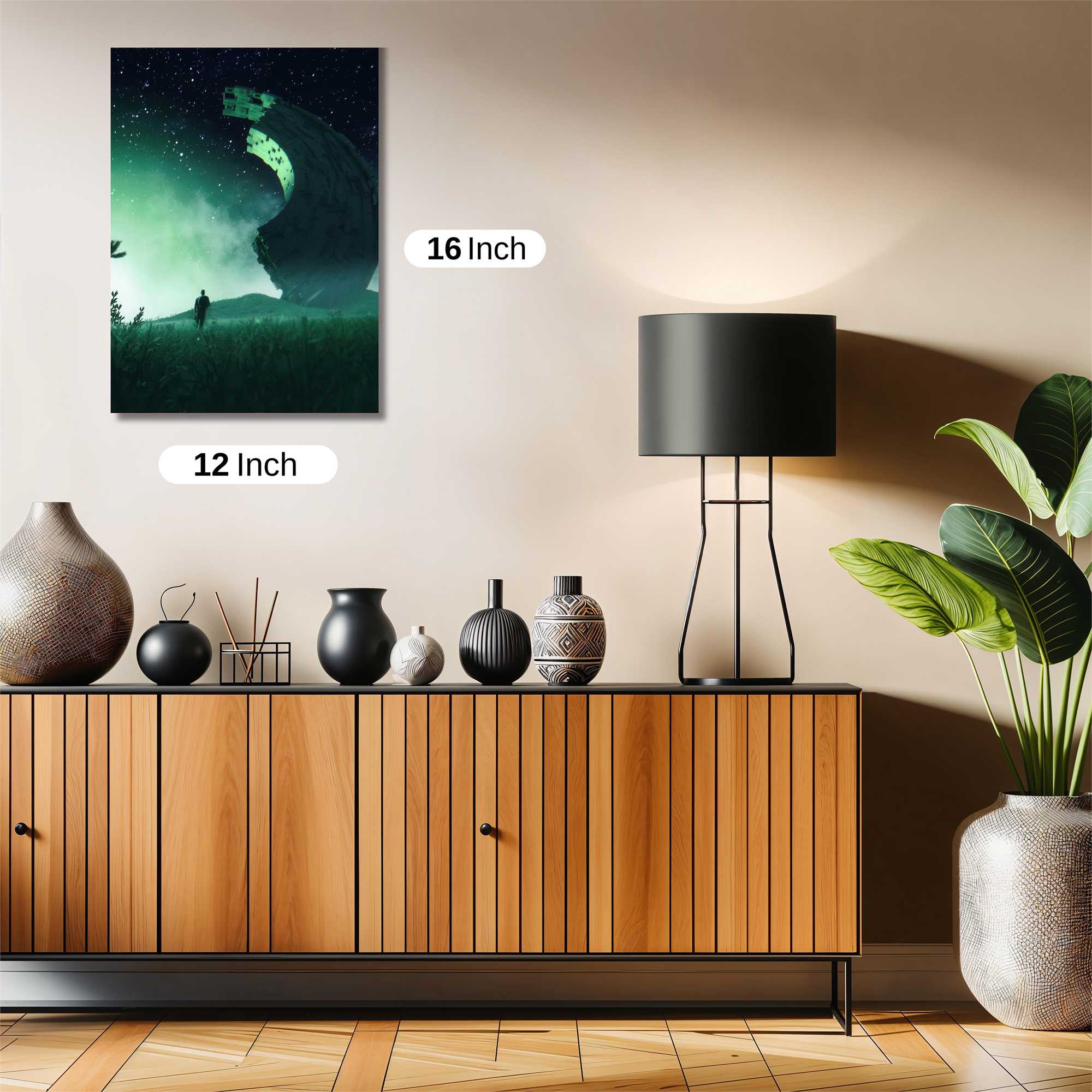 Crescent Mystery Safe Wall Magnetic / M