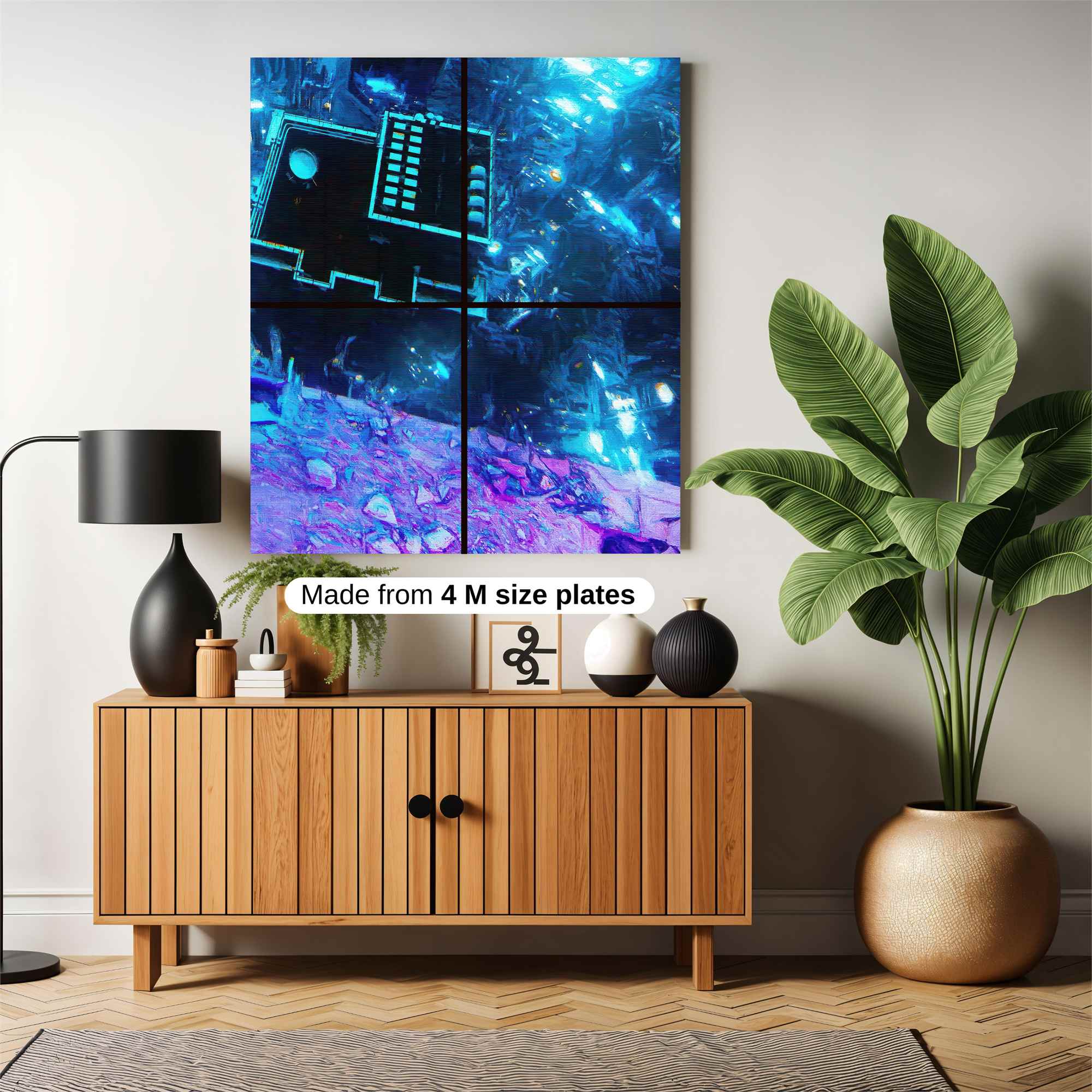 Cosmic Whirl Safe Wall Magnetic / M