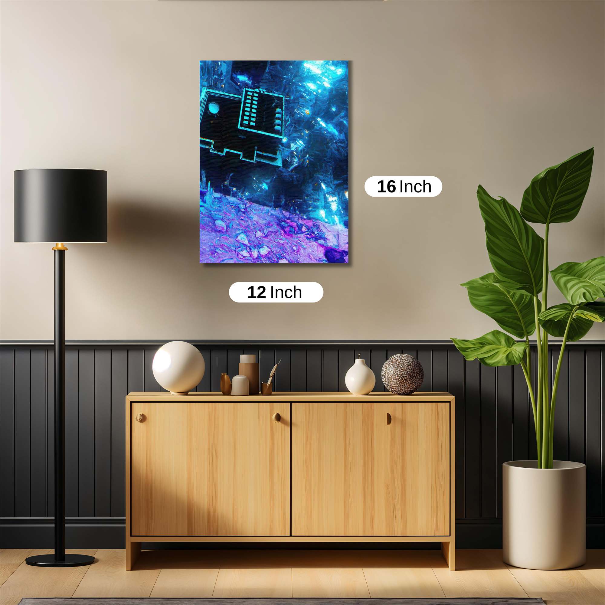 Cosmic Whirl Safe Wall Magnetic / M