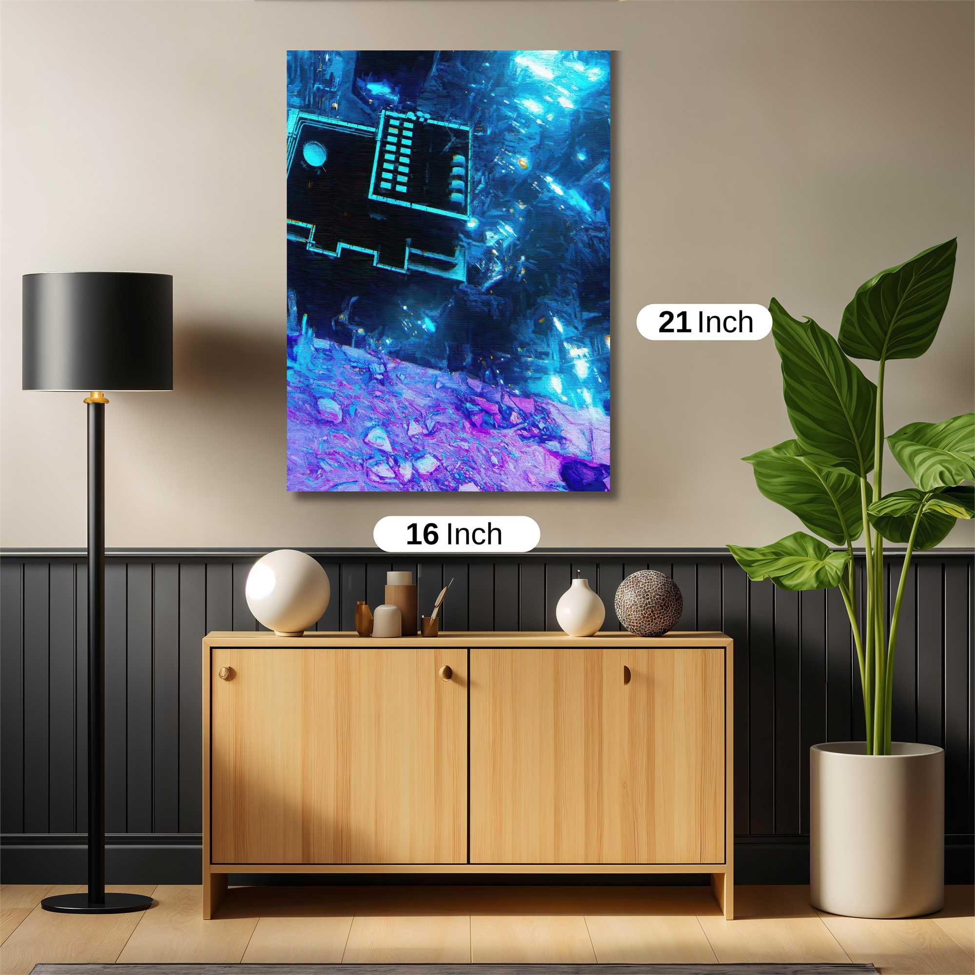 Cosmic Whirl Safe Wall Magnetic / M