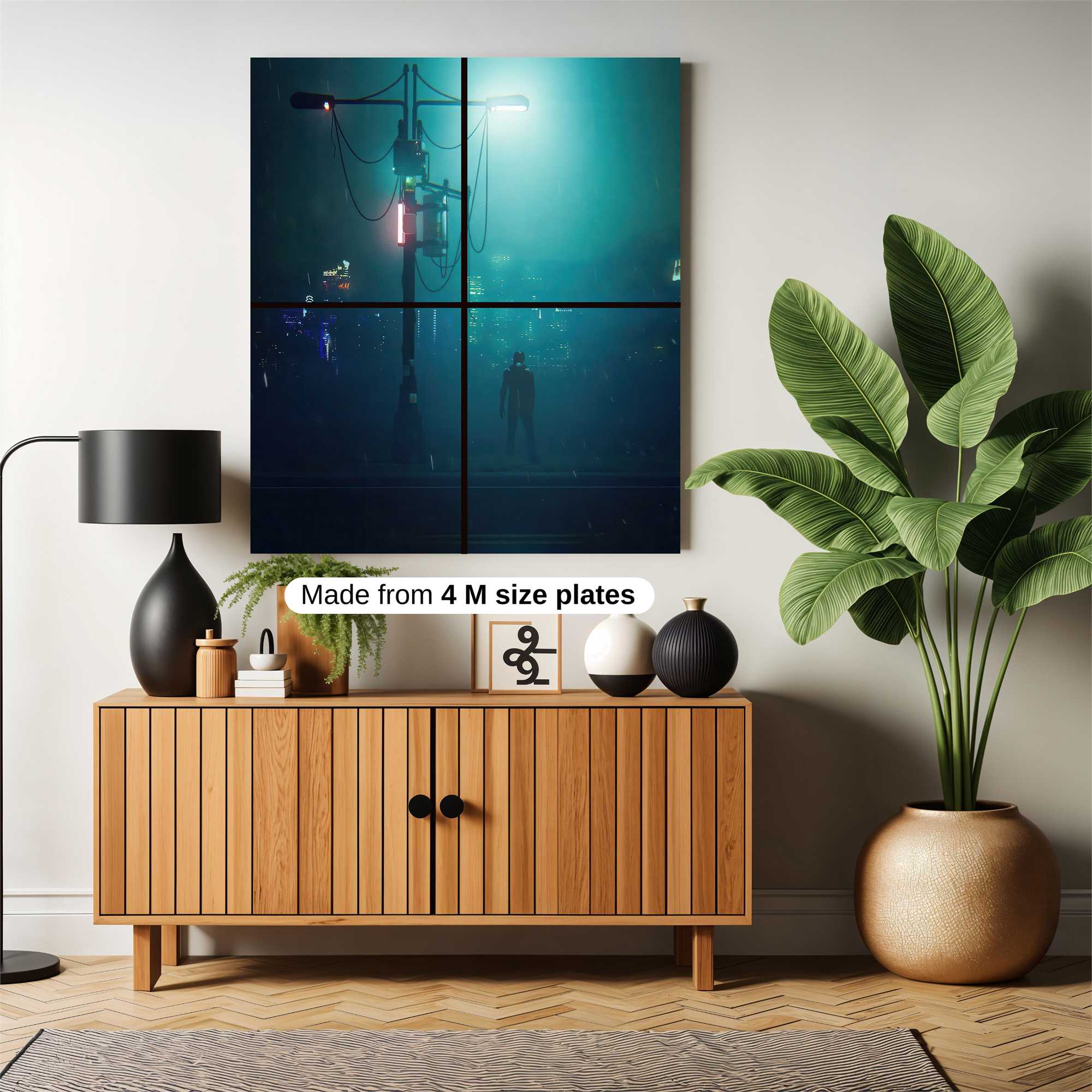 Neon Solitude Safe Wall Magnetic / M