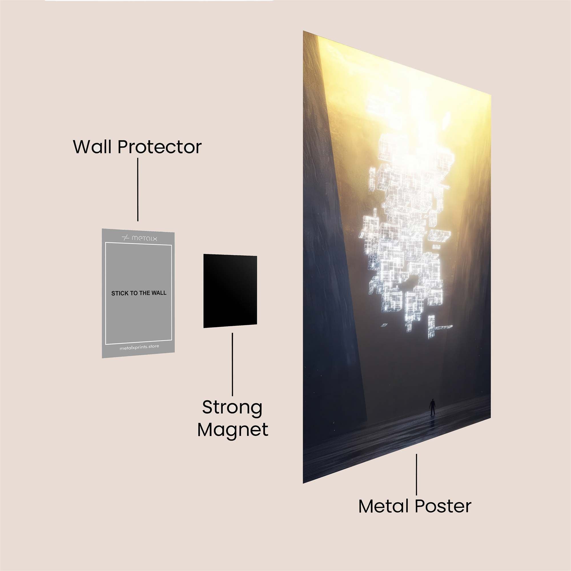 Ethereal Ascent Safe Wall Magnetic / M