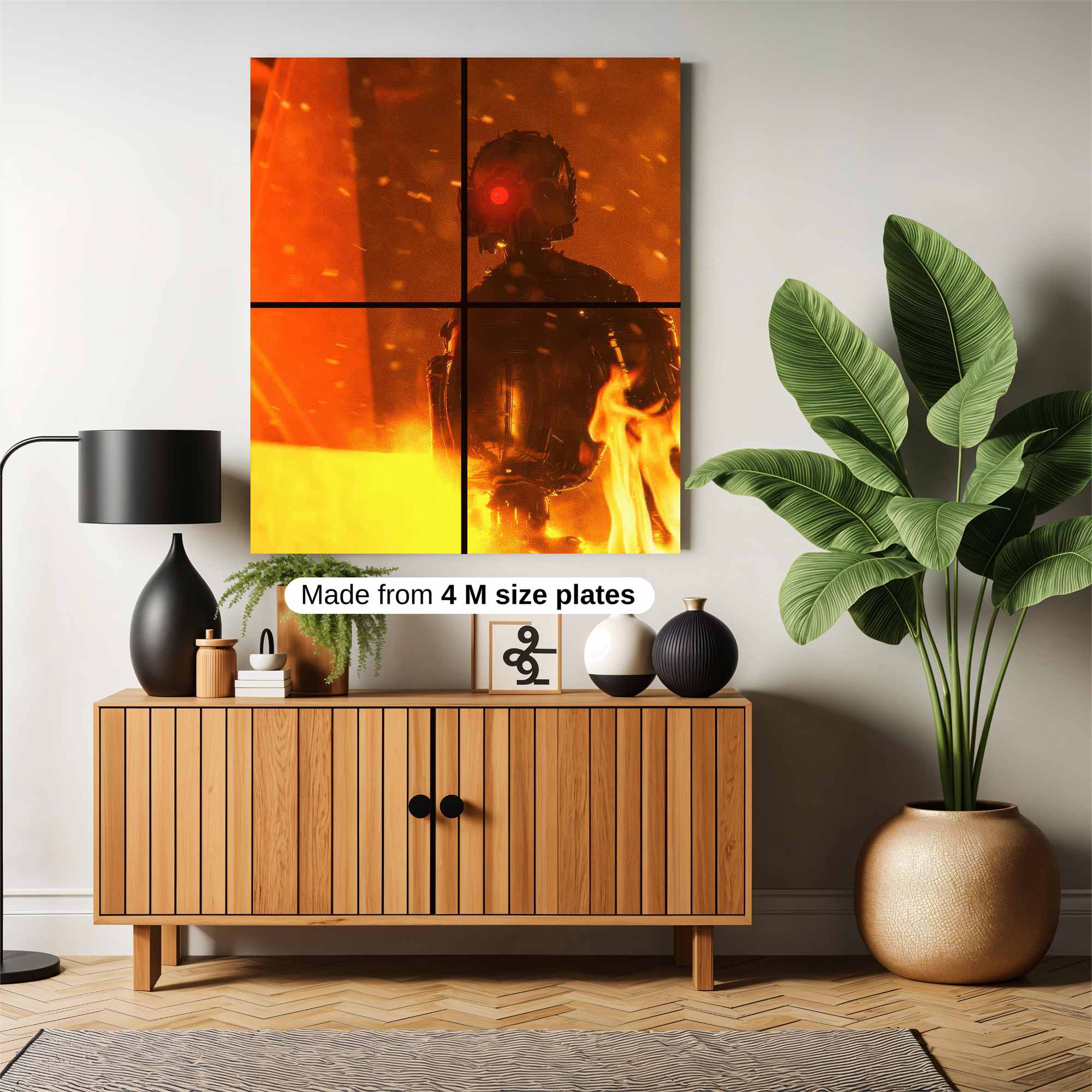 Futuristic Reverie Safe Wall Magnetic / M