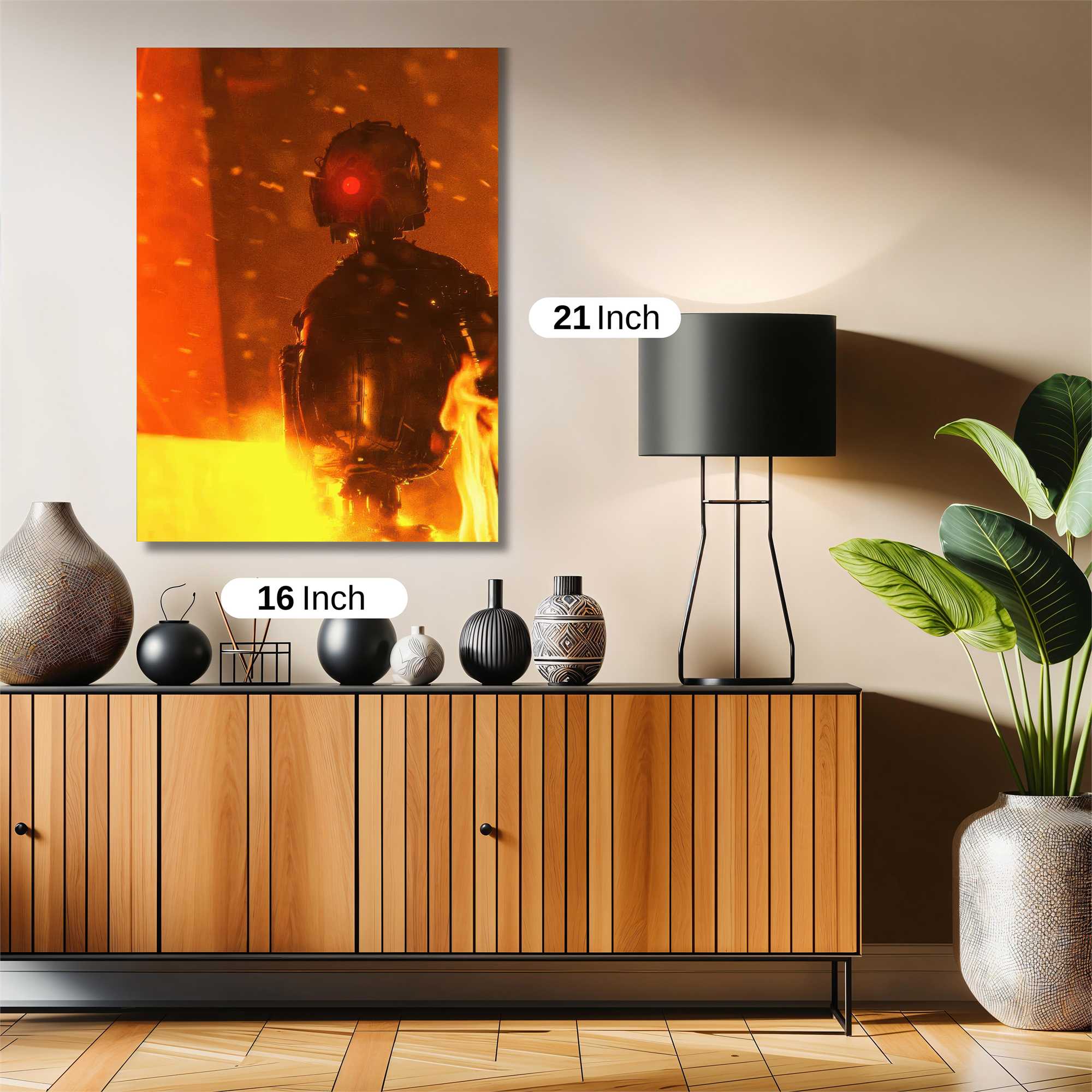 Futuristic Reverie Safe Wall Magnetic / M