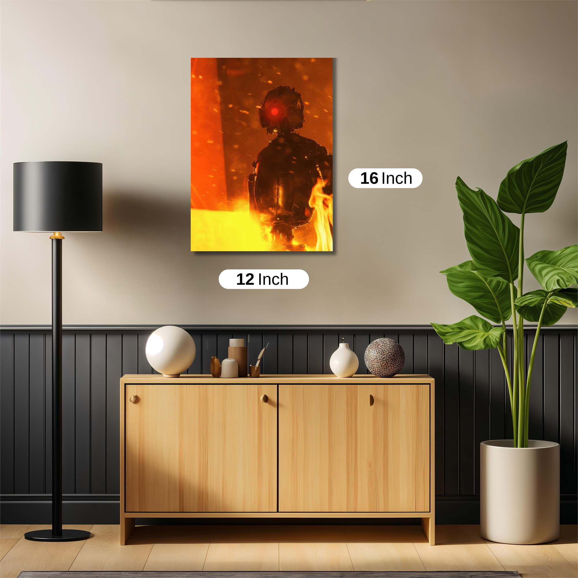 Futuristic Reverie Safe Wall Magnetic / M