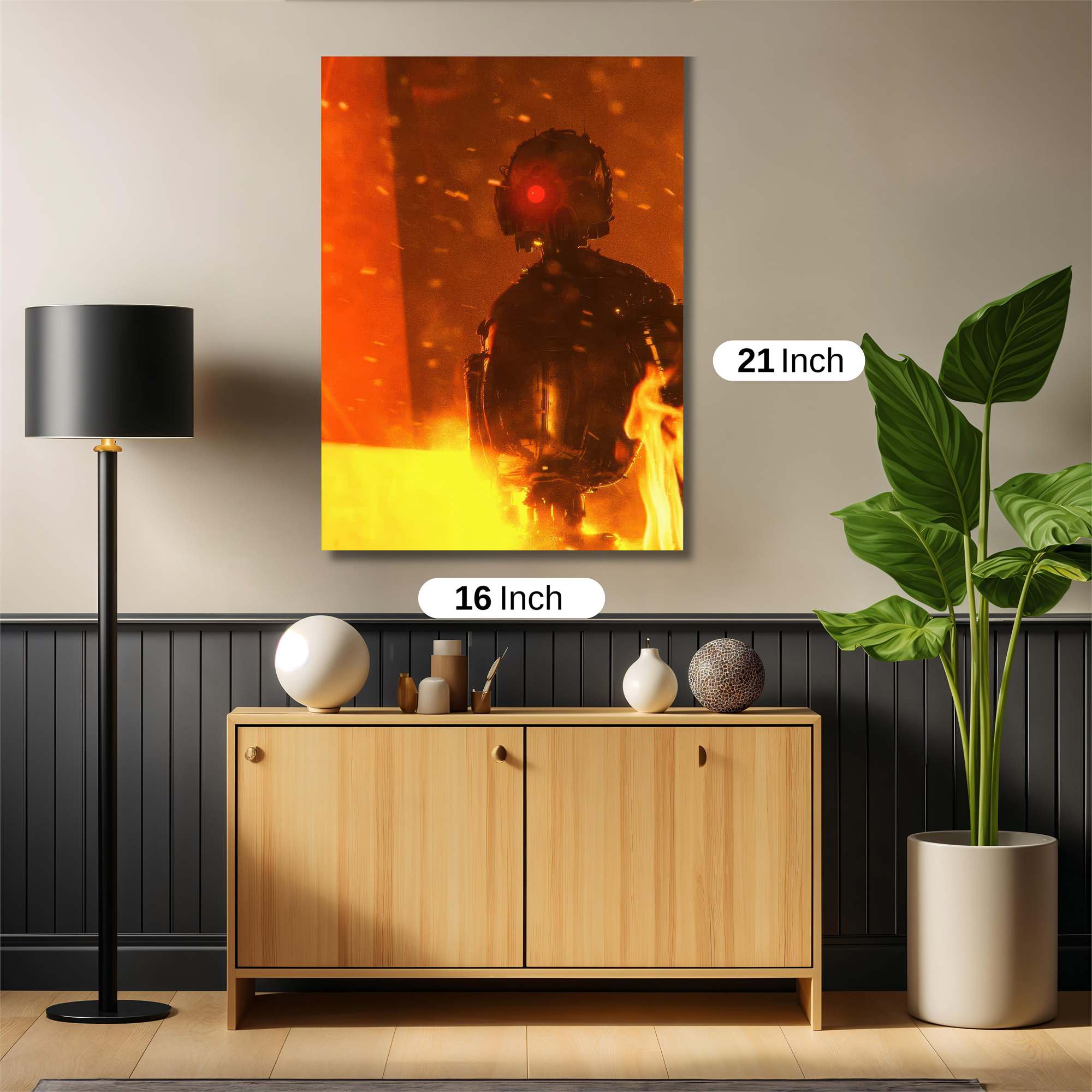 Futuristic Reverie Safe Wall Magnetic / M