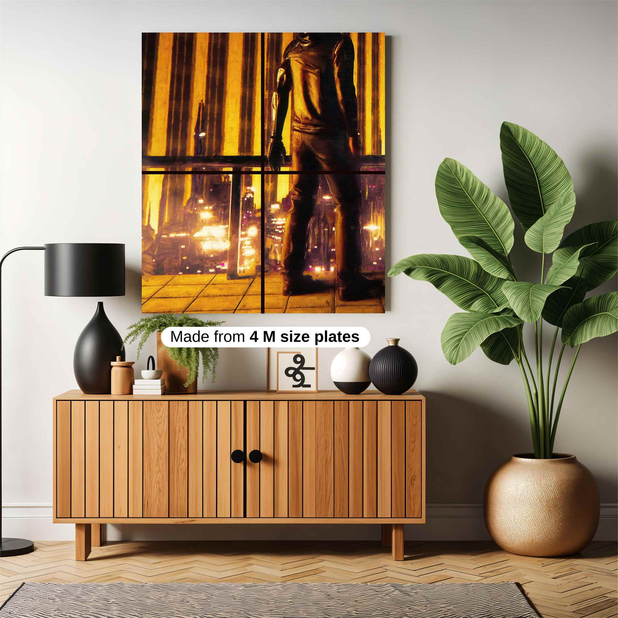 Cyberpunk Reverie Safe Wall Magnetic / M