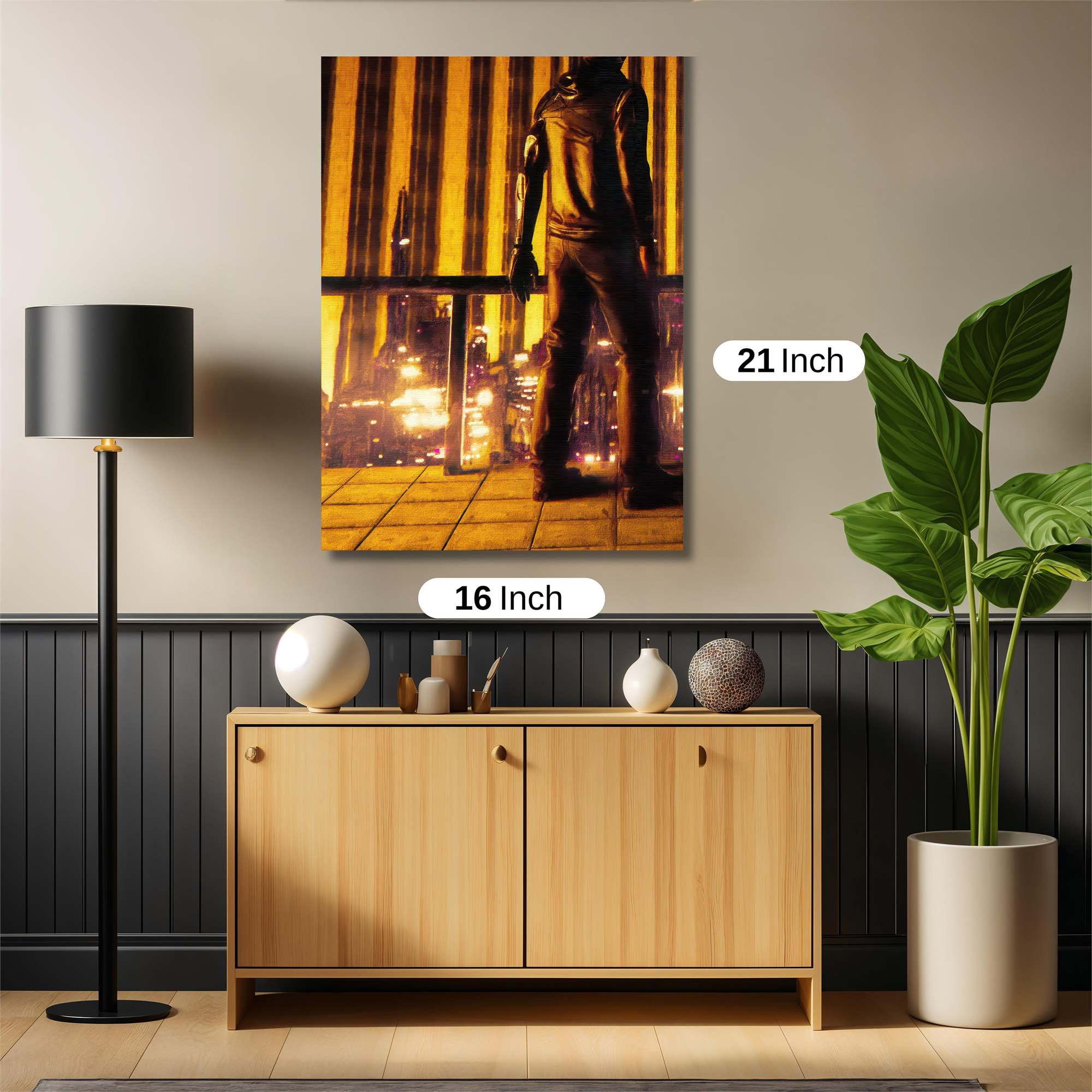 Cyberpunk Reverie Safe Wall Magnetic / M