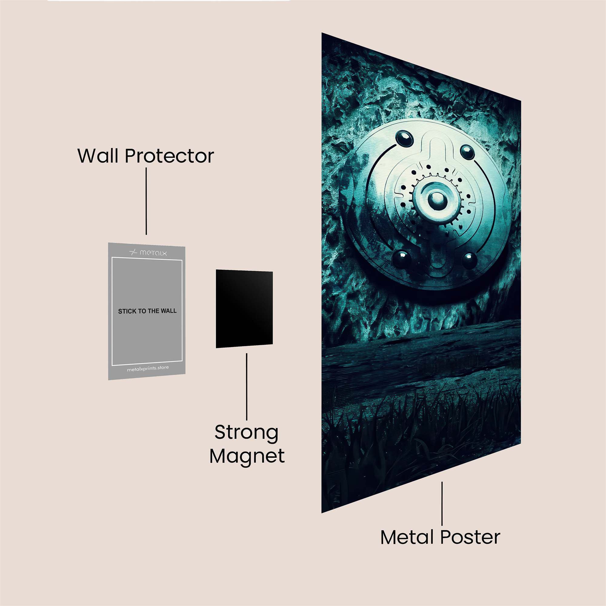 Mystic Encounter Safe Wall Magnetic / M
