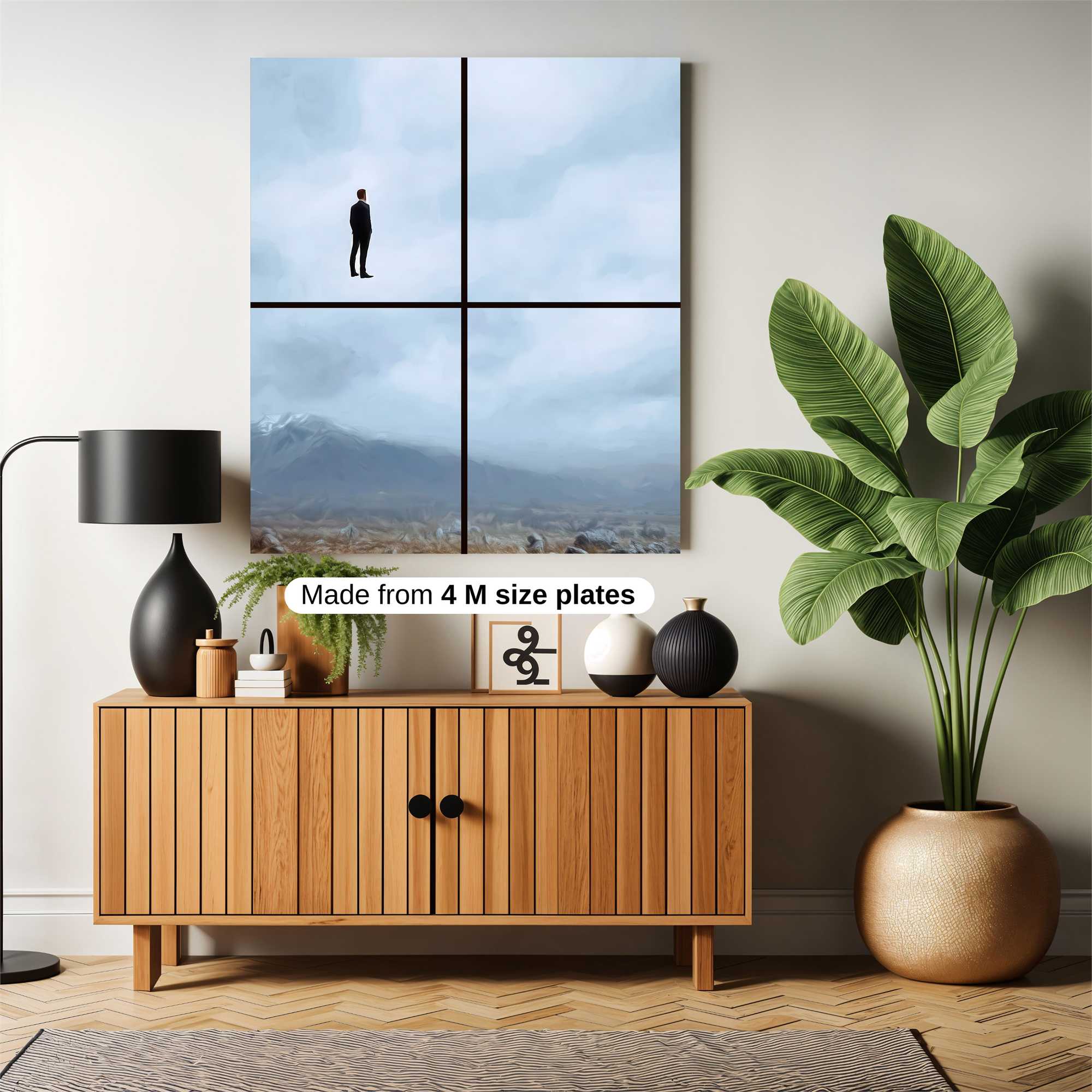 Floating Solitude Safe Wall Magnetic / M