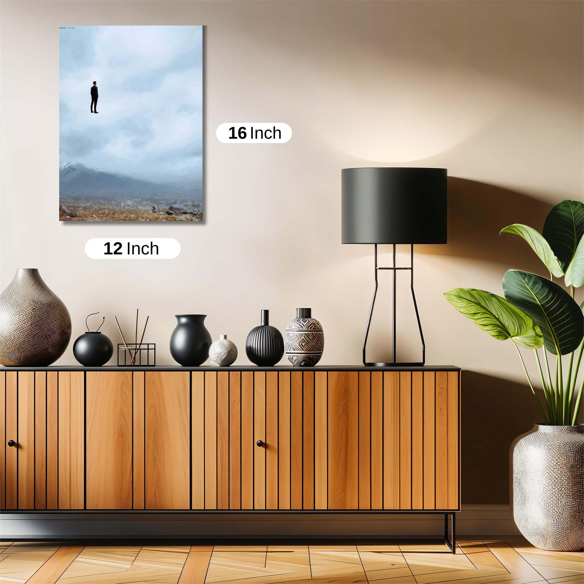 Floating Solitude Safe Wall Magnetic / M