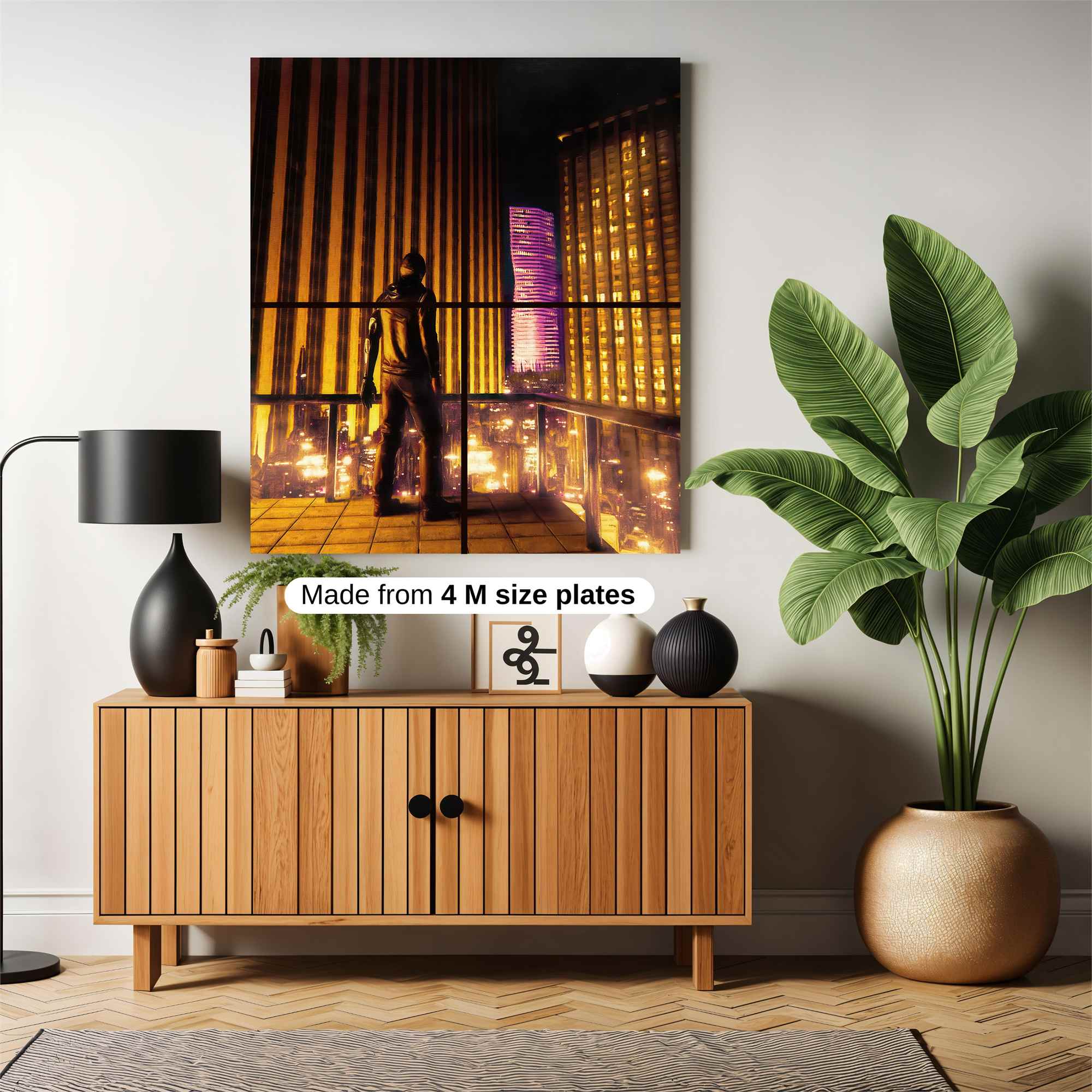 Urban Reverie Safe Wall Magnetic / M