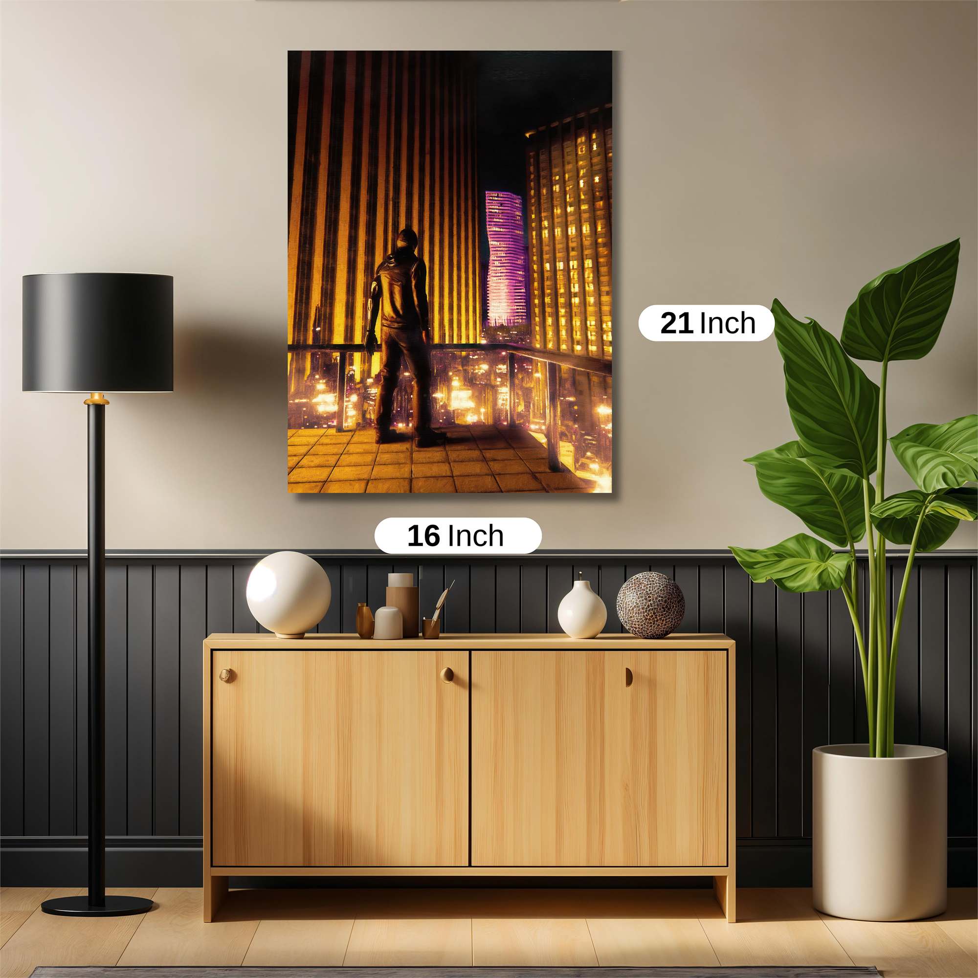 Urban Reverie Safe Wall Magnetic / M