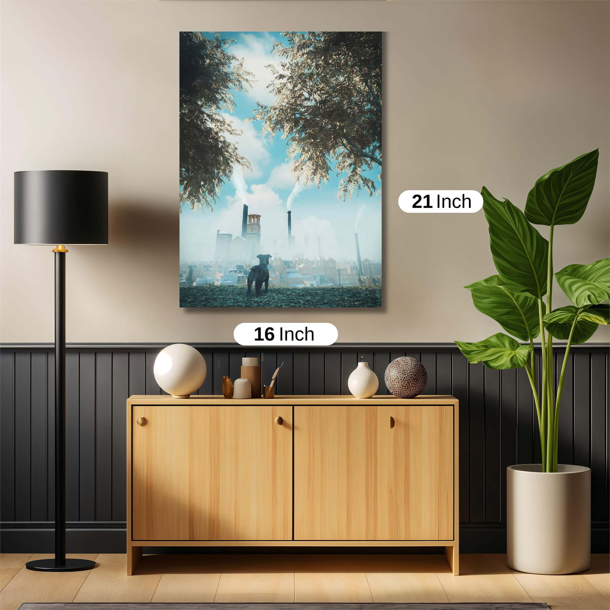 Canine Reverie Safe Wall Magnetic / M