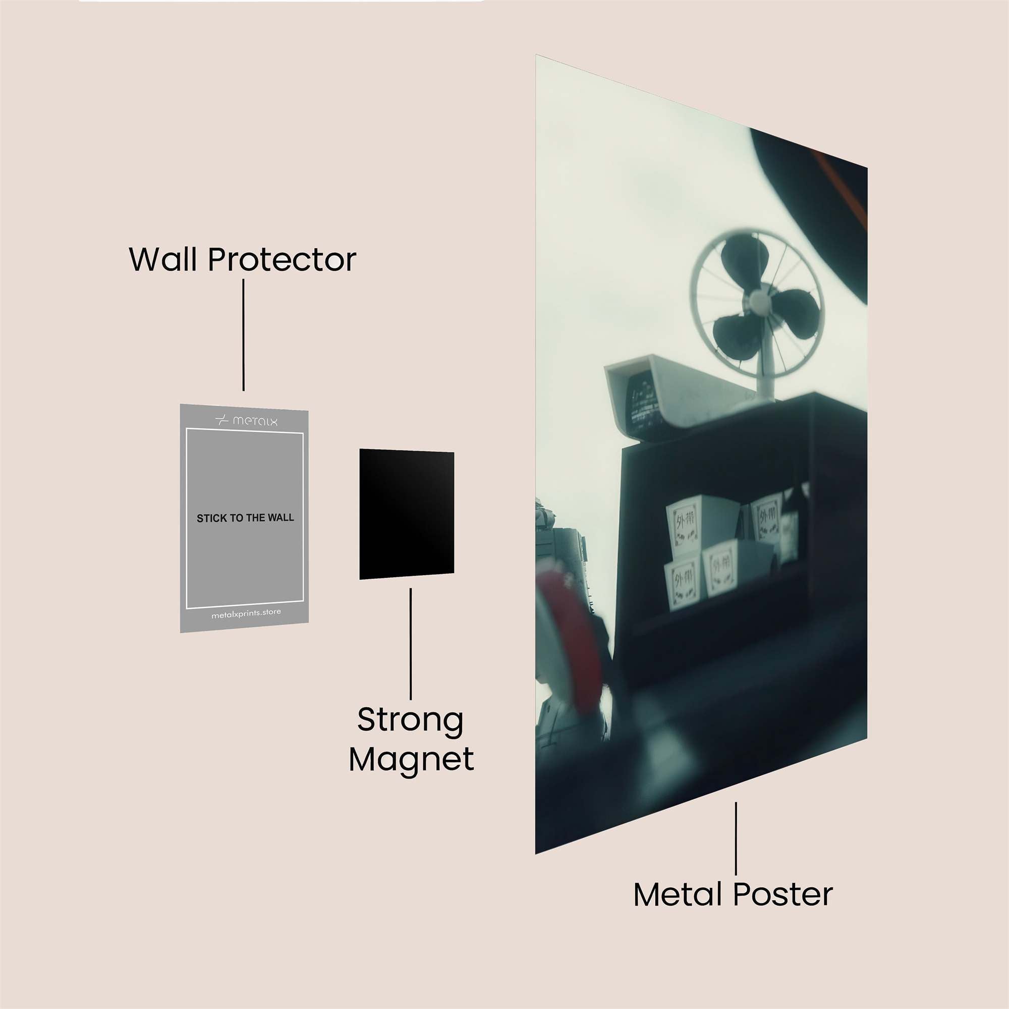 Mystic Corridor Safe Wall Magnetic / M