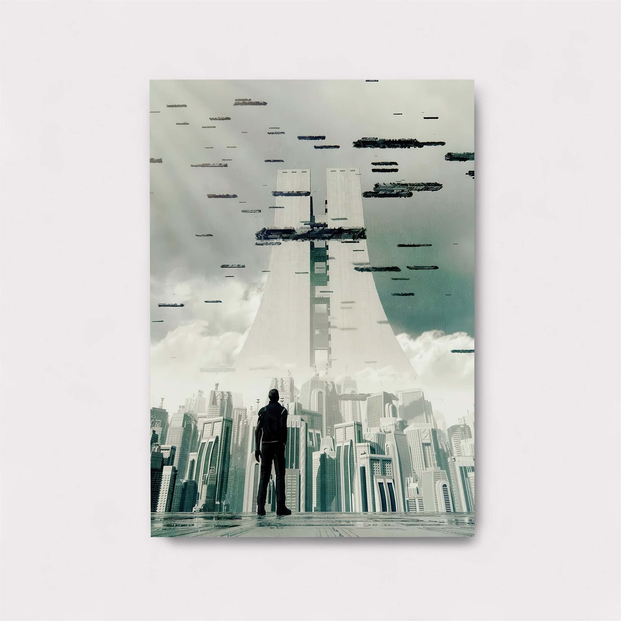 Futuristic Ascent Safe Wall Magnetic / M