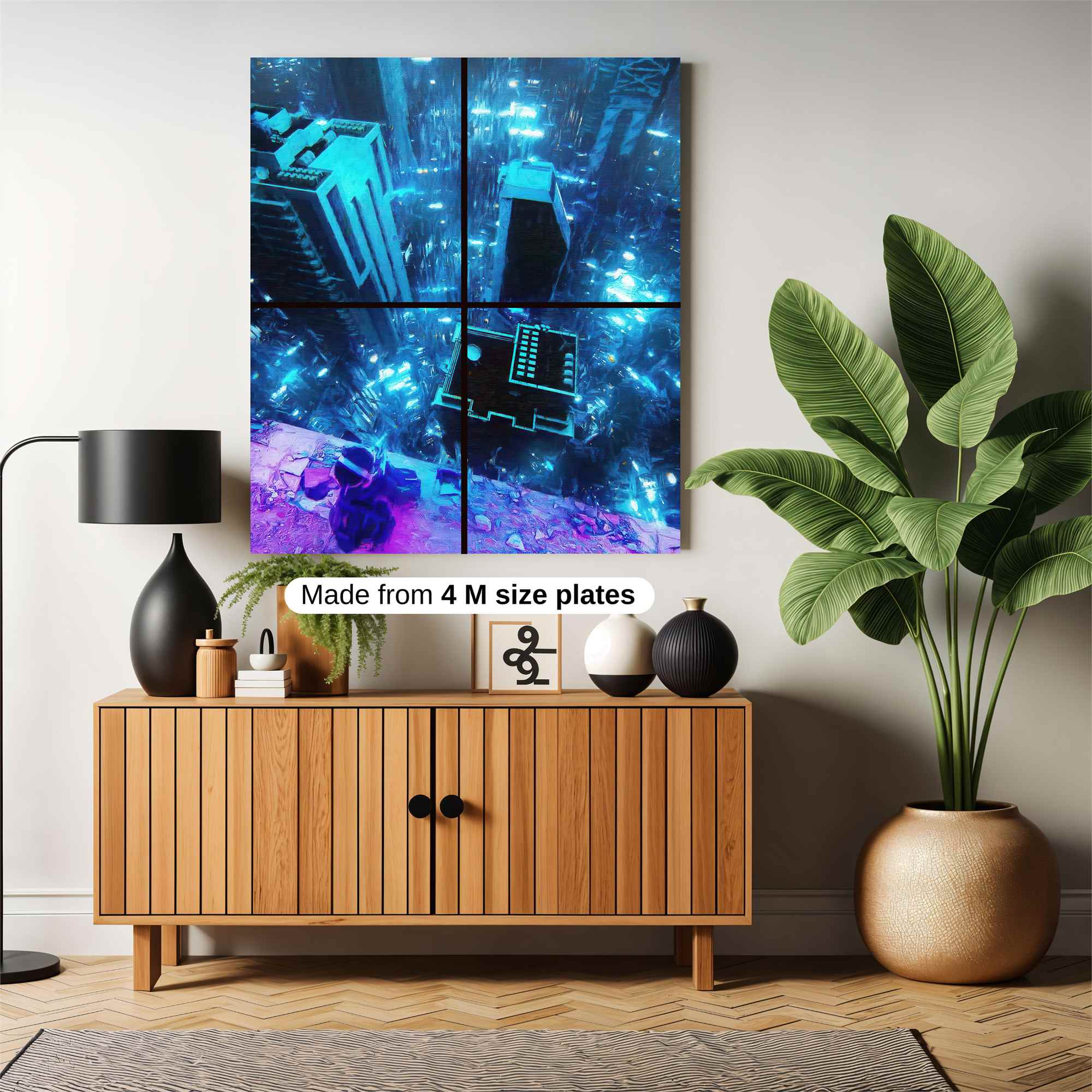 Neon Dive Safe Wall Magnetic / M