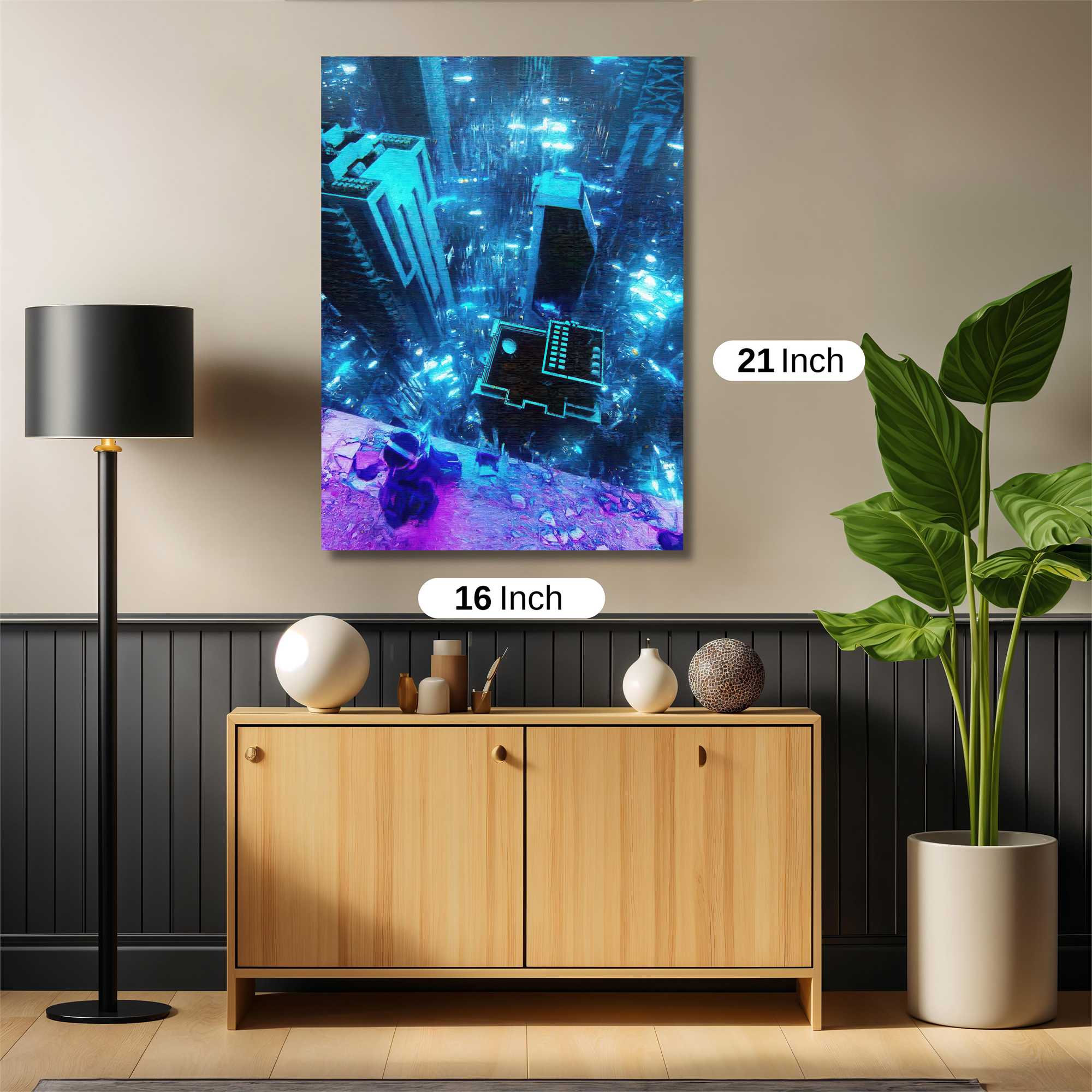 Neon Dive Safe Wall Magnetic / M