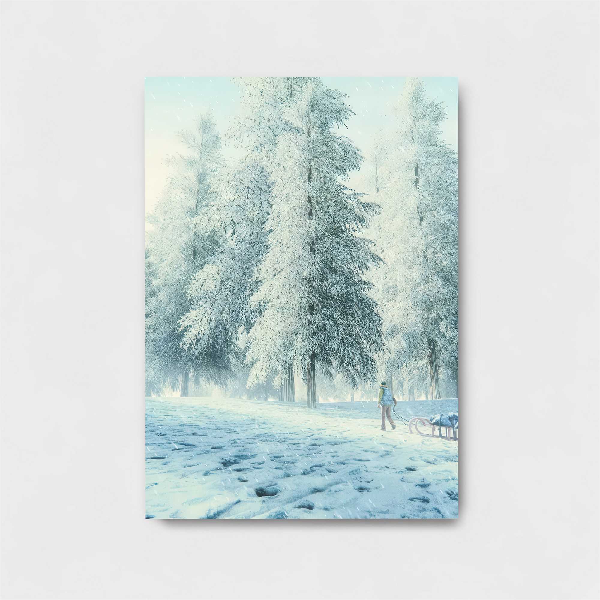 Winter Tranquility Safe Wall Magnetic / M