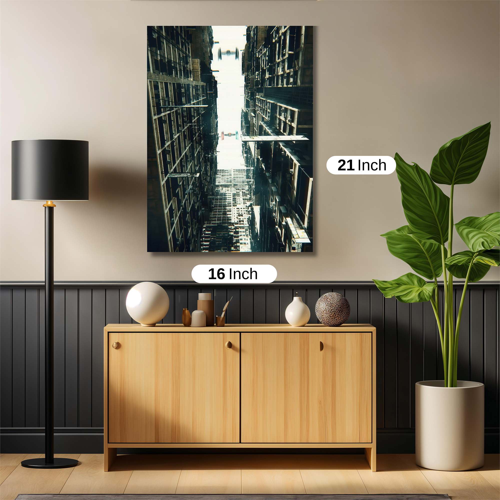 Vertical Echoes Safe Wall Magnetic / M