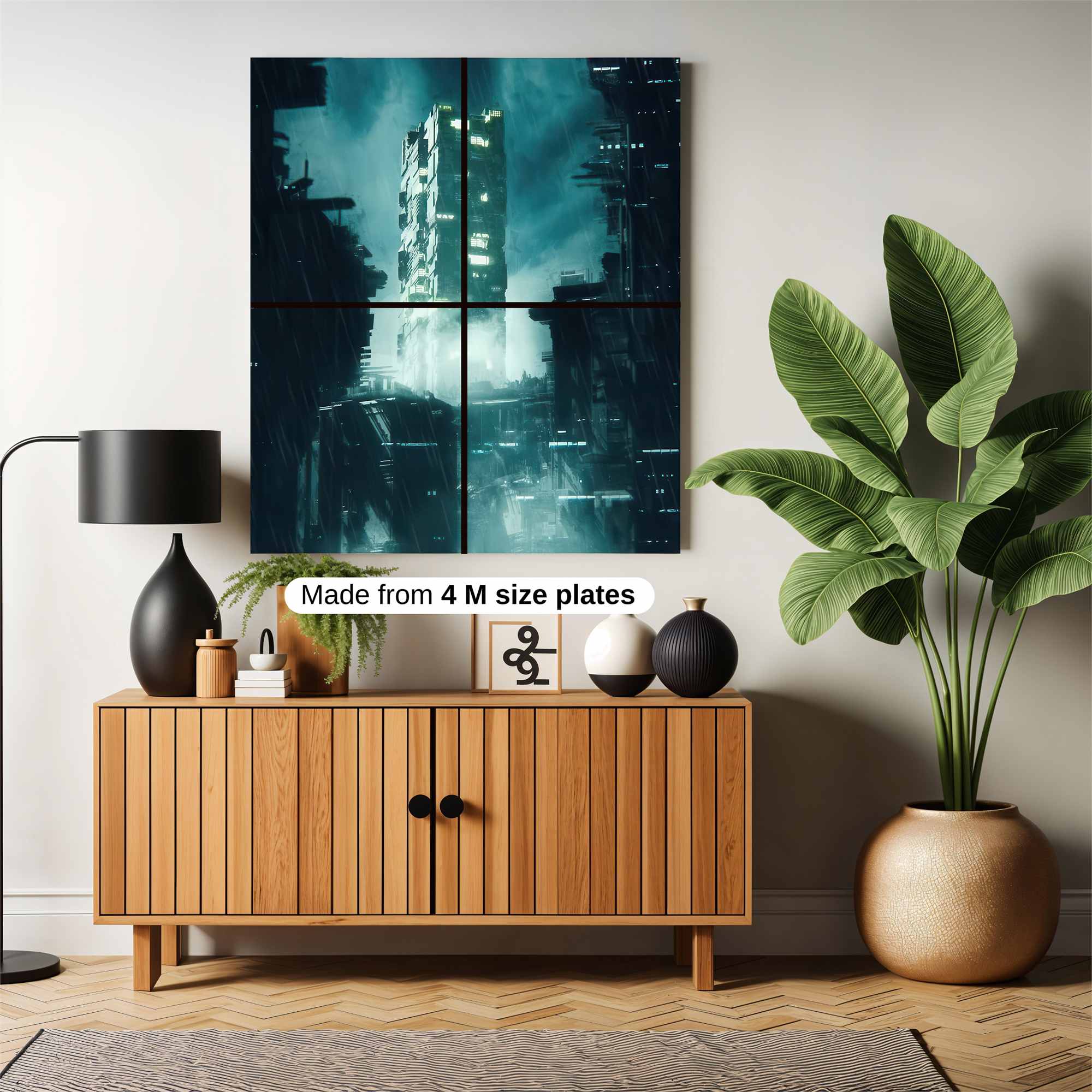 Spaceship Solitude Safe Wall Magnetic / M