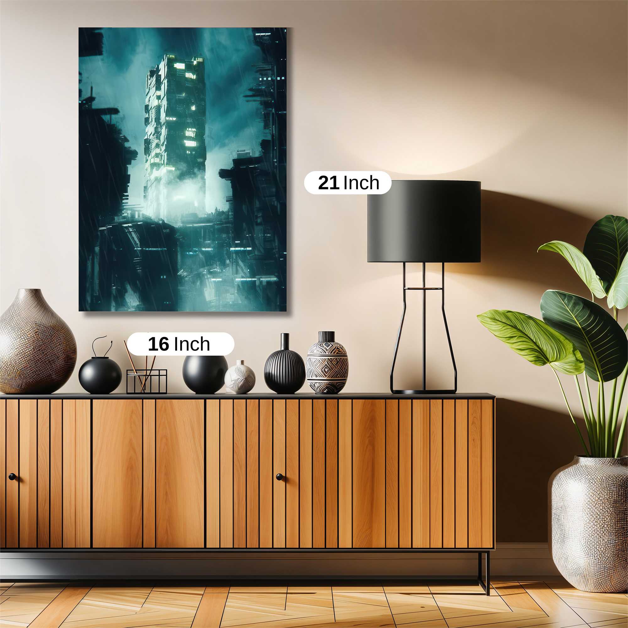 Spaceship Solitude Safe Wall Magnetic / M