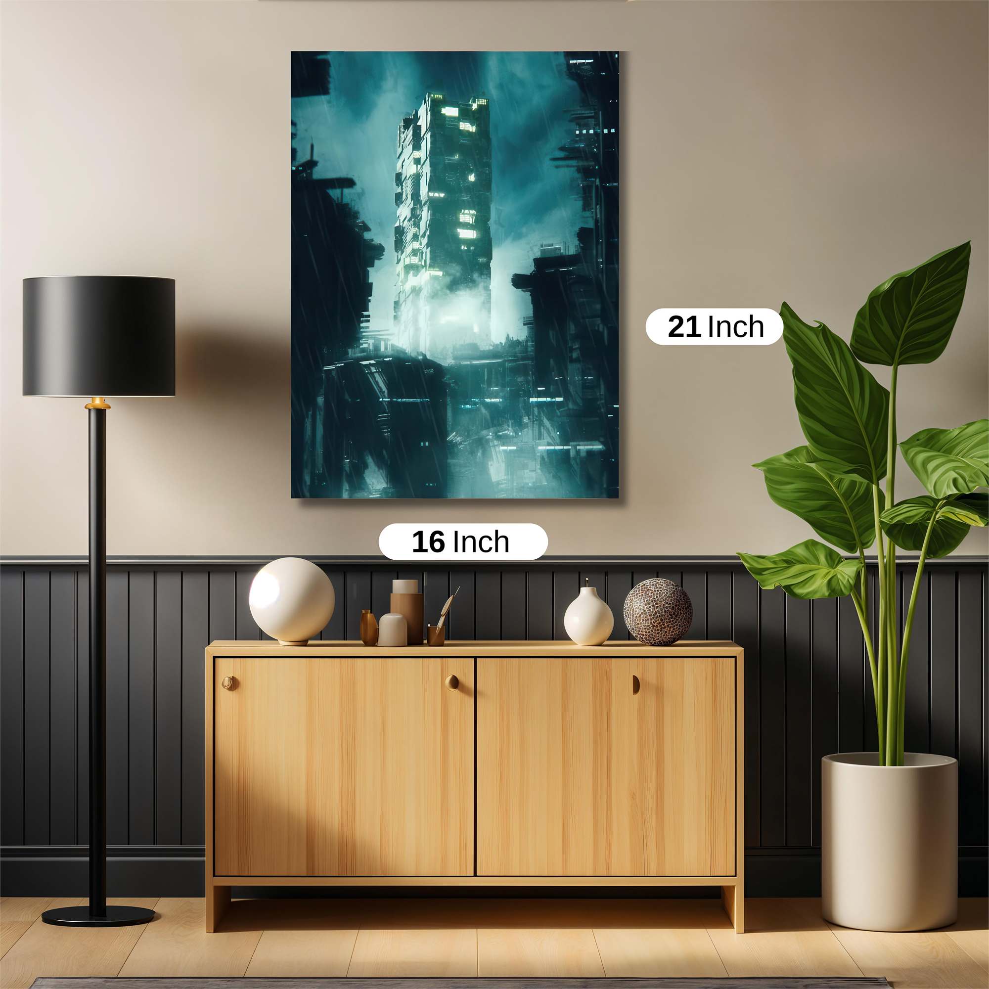 Spaceship Solitude Safe Wall Magnetic / M