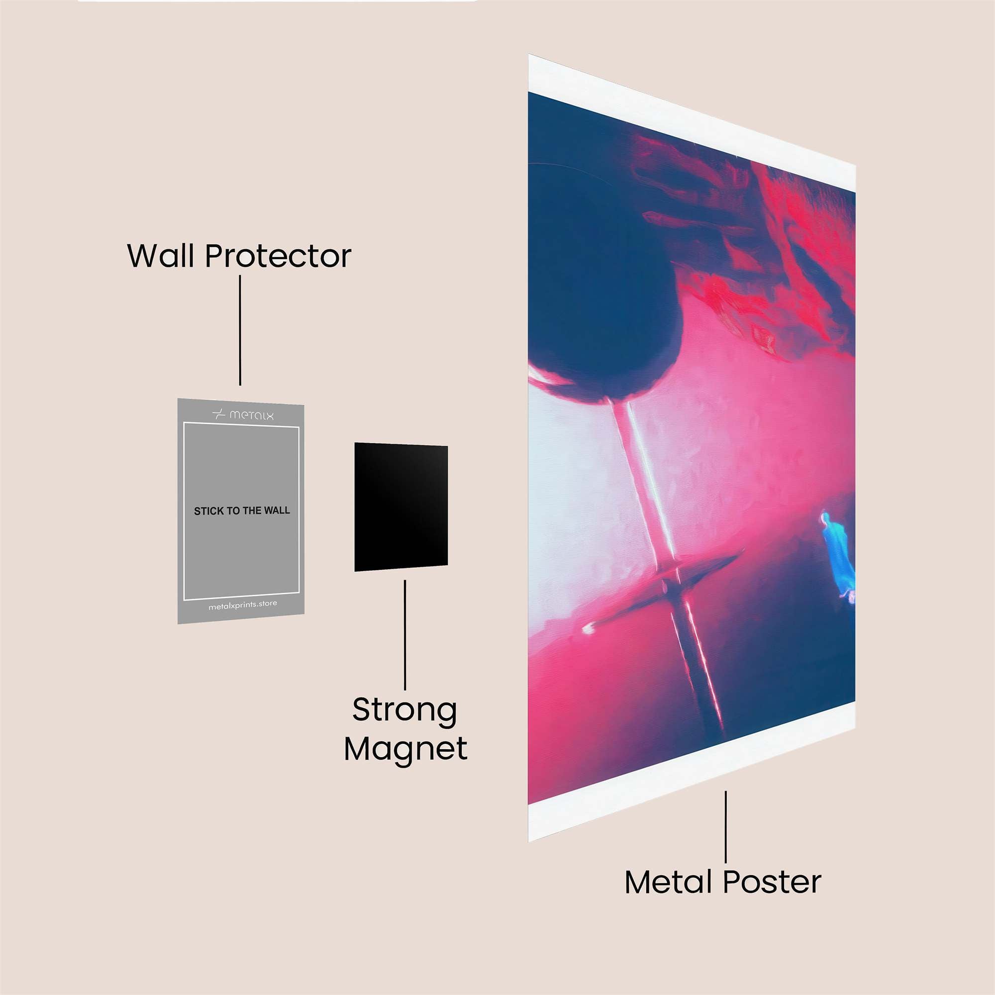 Cosmic Solitude Safe Wall Magnetic / M