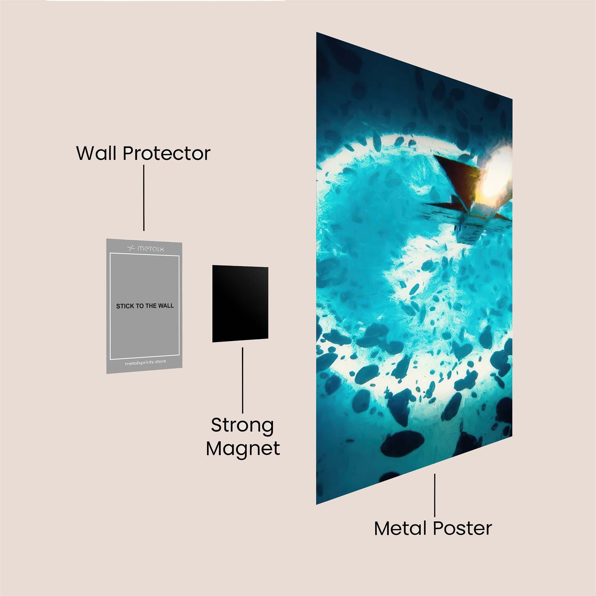Celestial Convergence Safe Wall Magnetic / M
