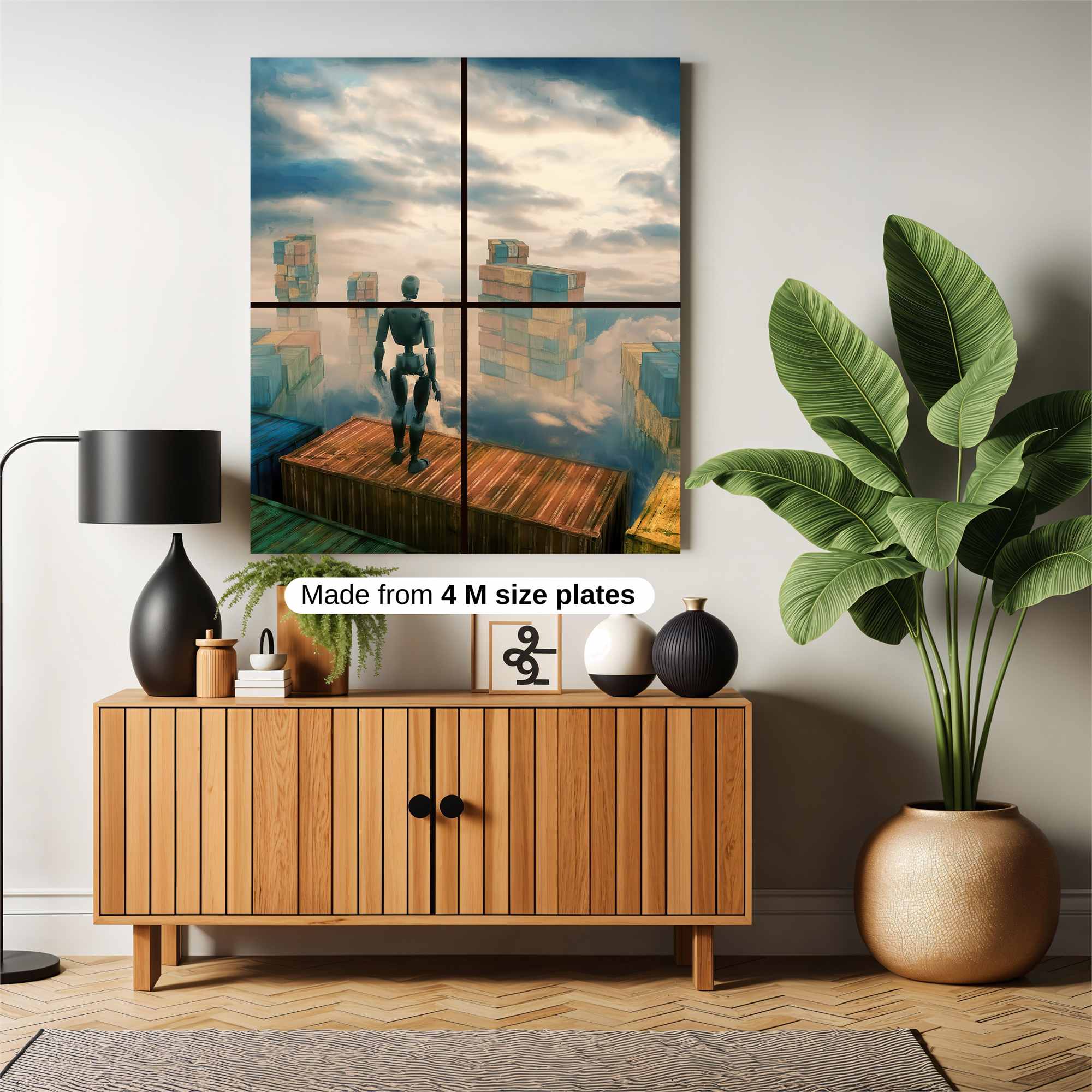 Robotic Heights Safe Wall Magnetic / M