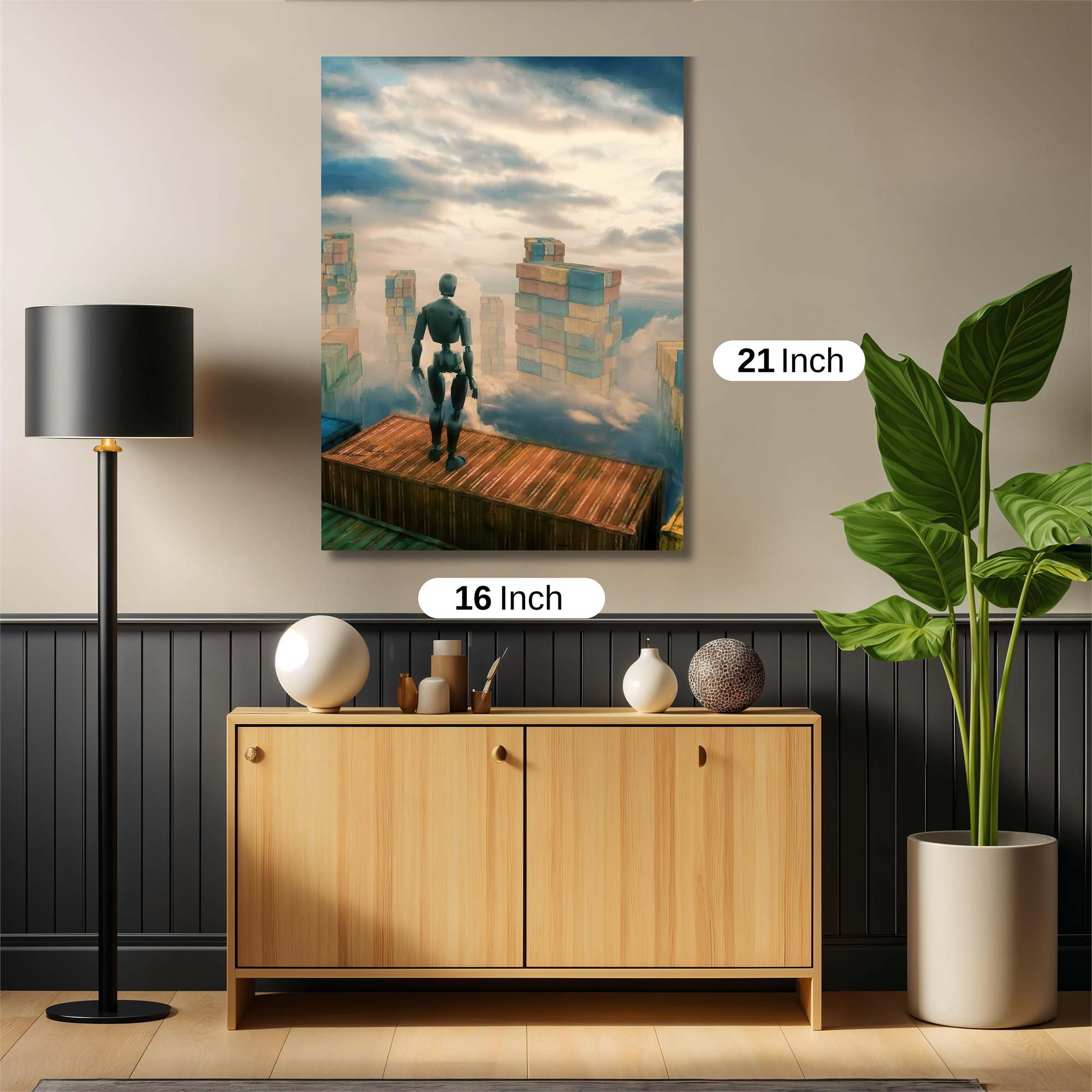 Robotic Heights Safe Wall Magnetic / M