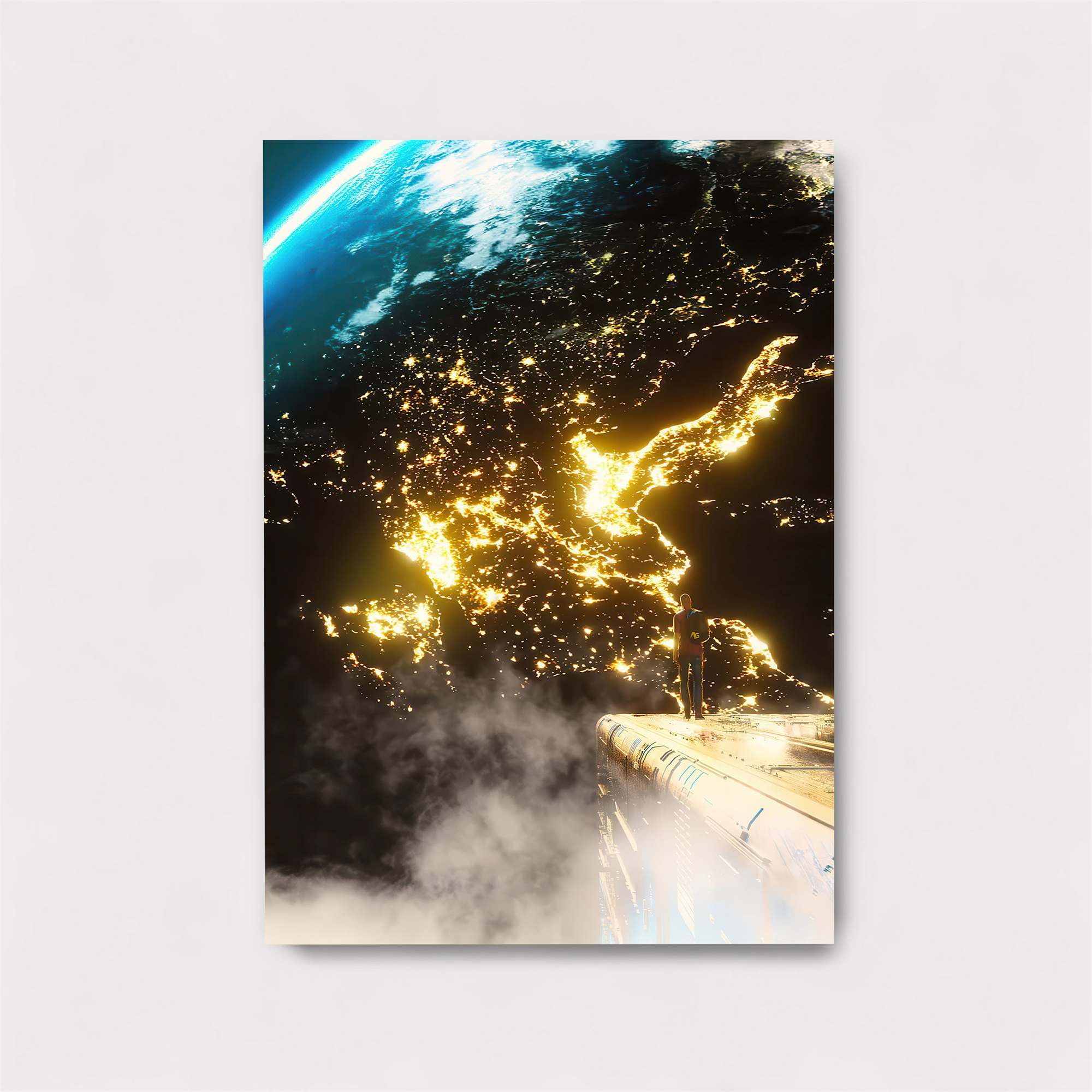 Cosmic Luminescence Safe Wall Magnetic / M