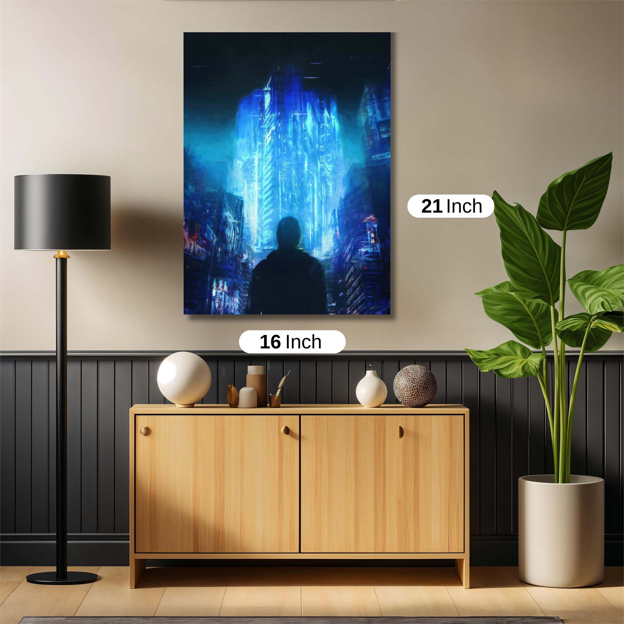 Neon Reverie Safe Wall Magnetic / M