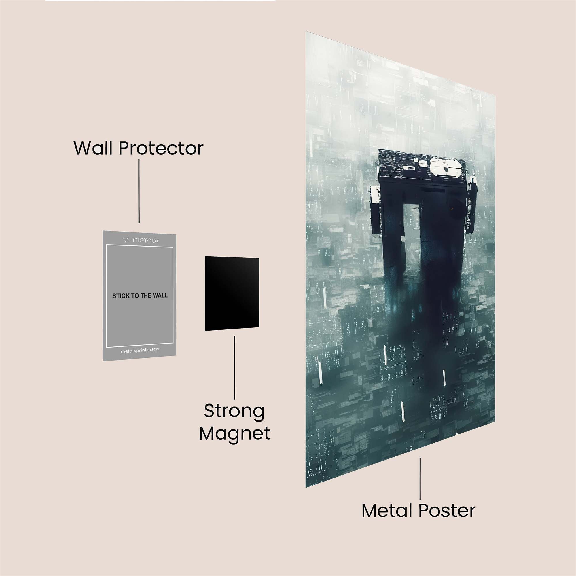 Monolith Enigma Safe Wall Magnetic / M