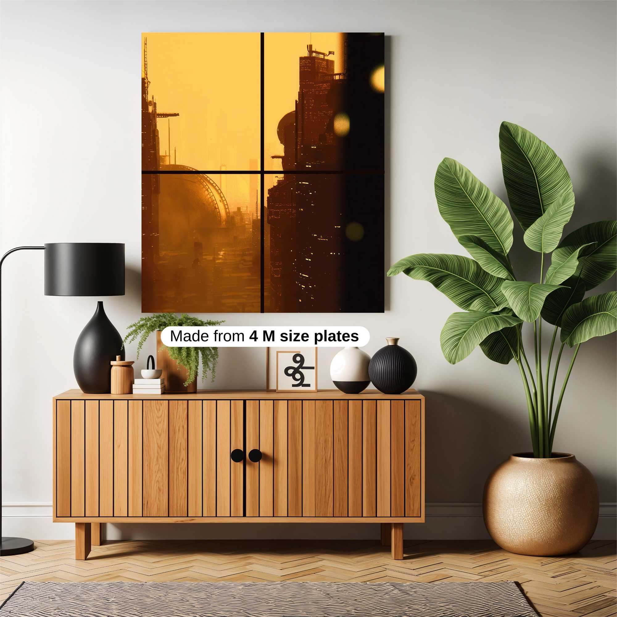 Golden Haze Safe Wall Magnetic / M