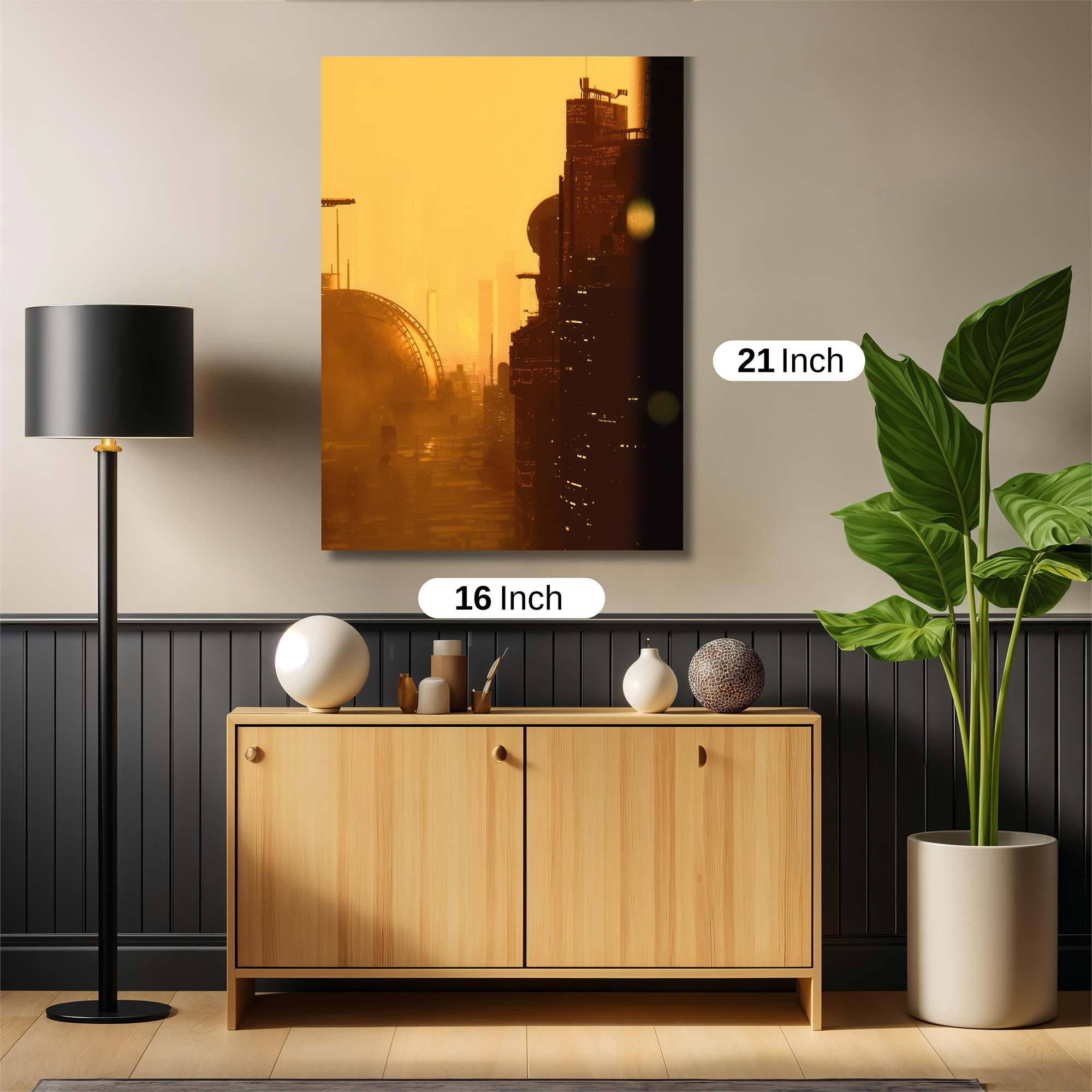 Golden Haze Safe Wall Magnetic / M