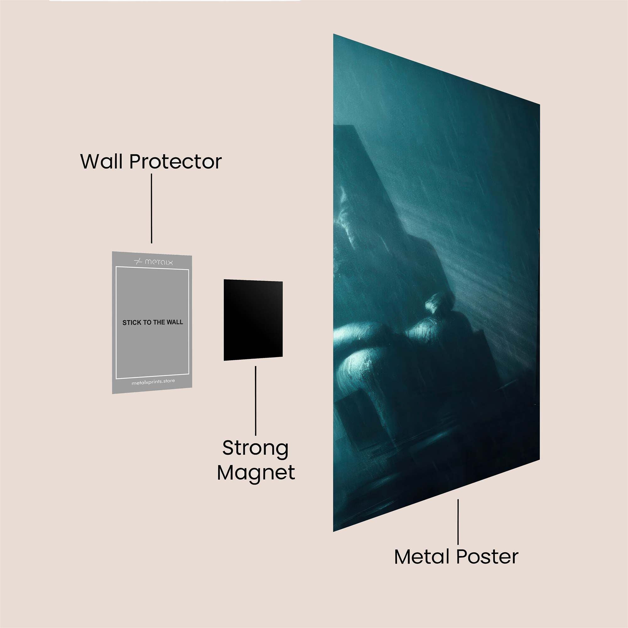 Oceanic Majesty Safe Wall Magnetic / M