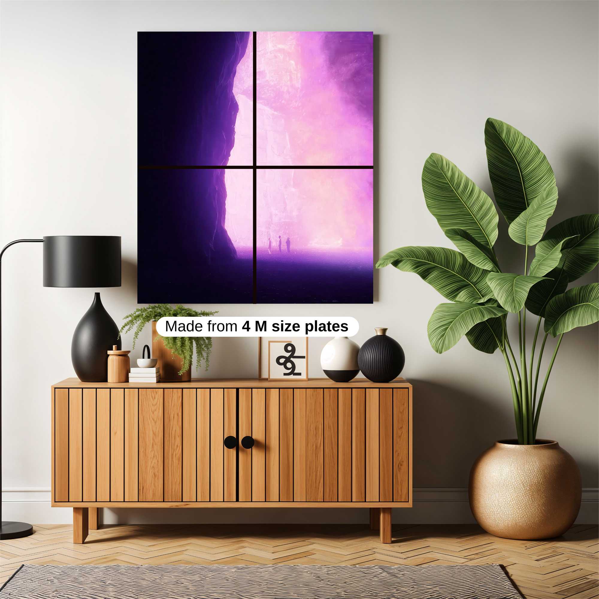 Luminous Ascent Safe Wall Magnetic / M