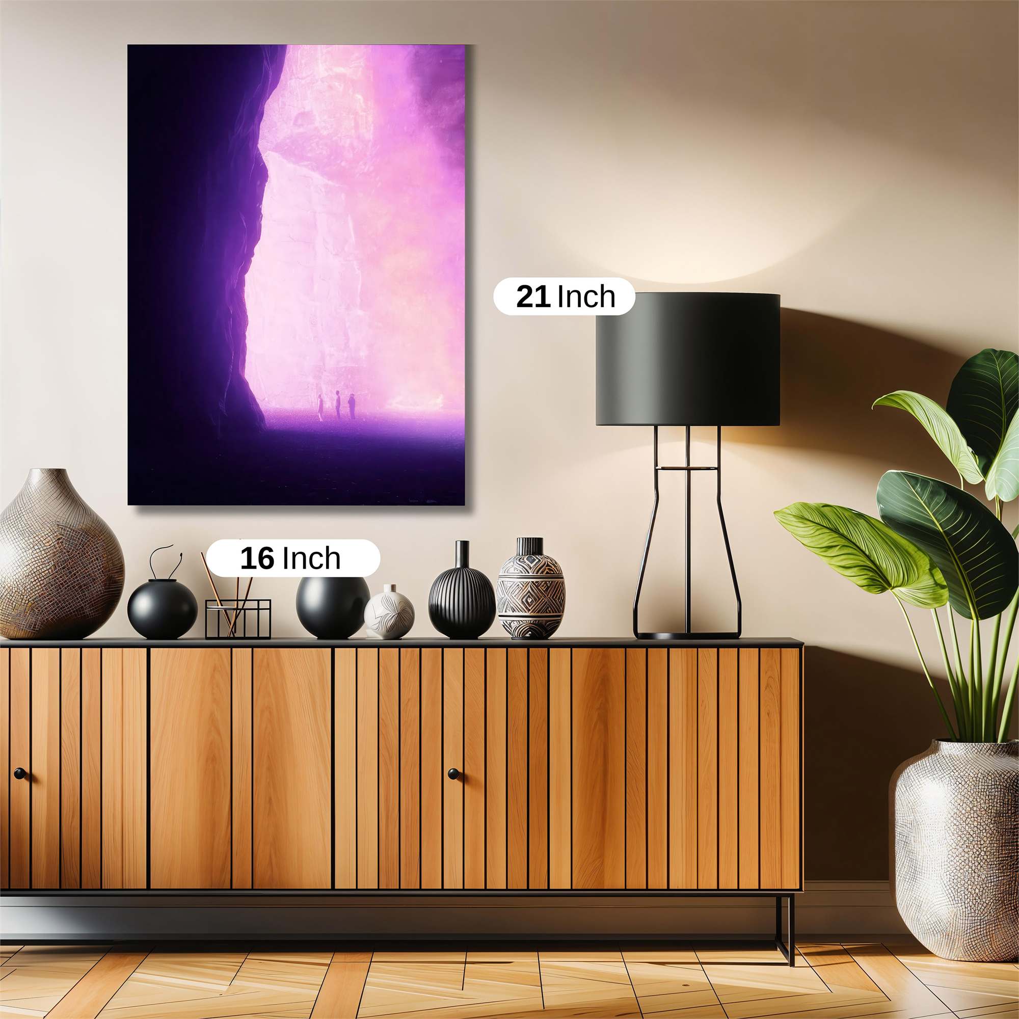 Luminous Ascent Safe Wall Magnetic / M