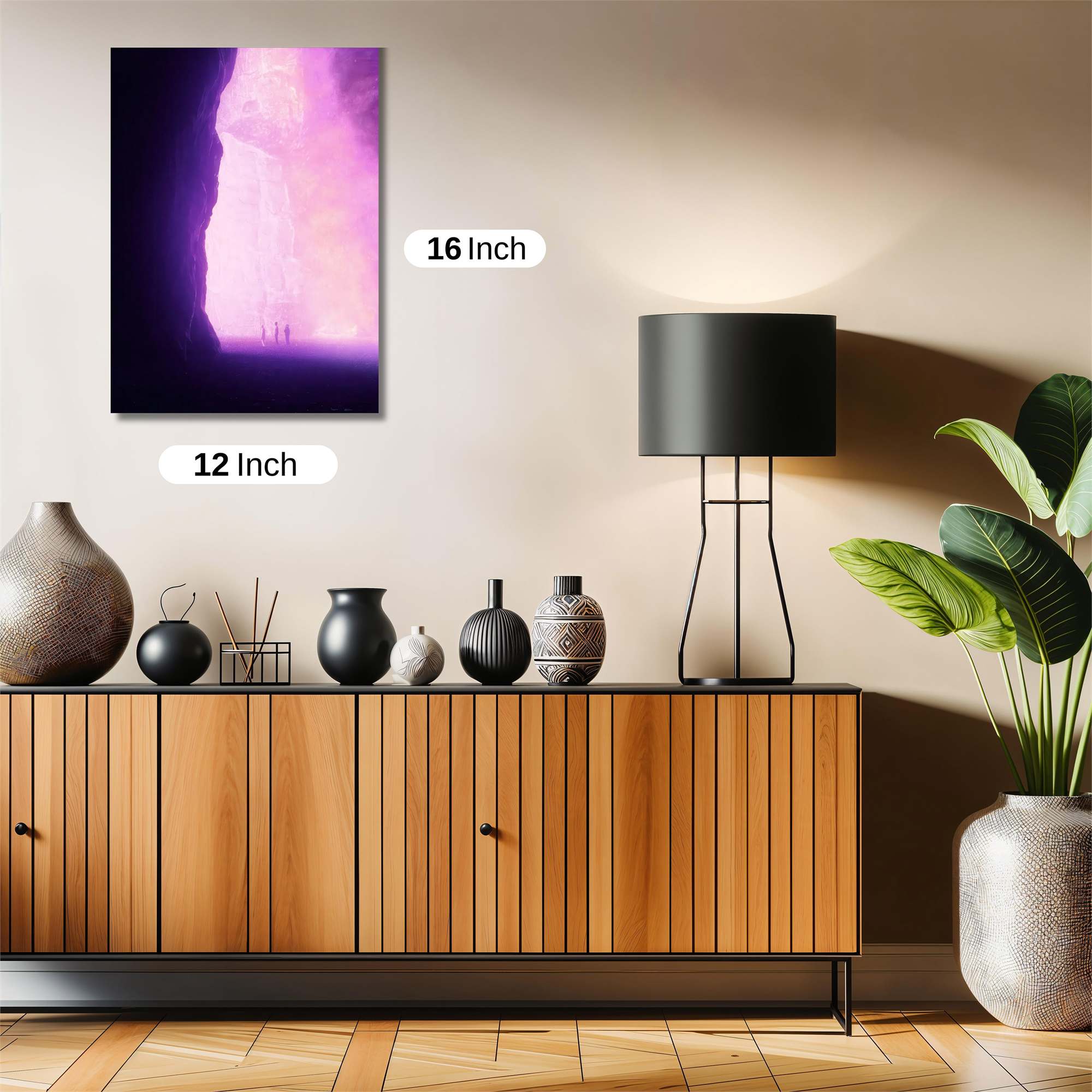 Luminous Ascent Safe Wall Magnetic / M