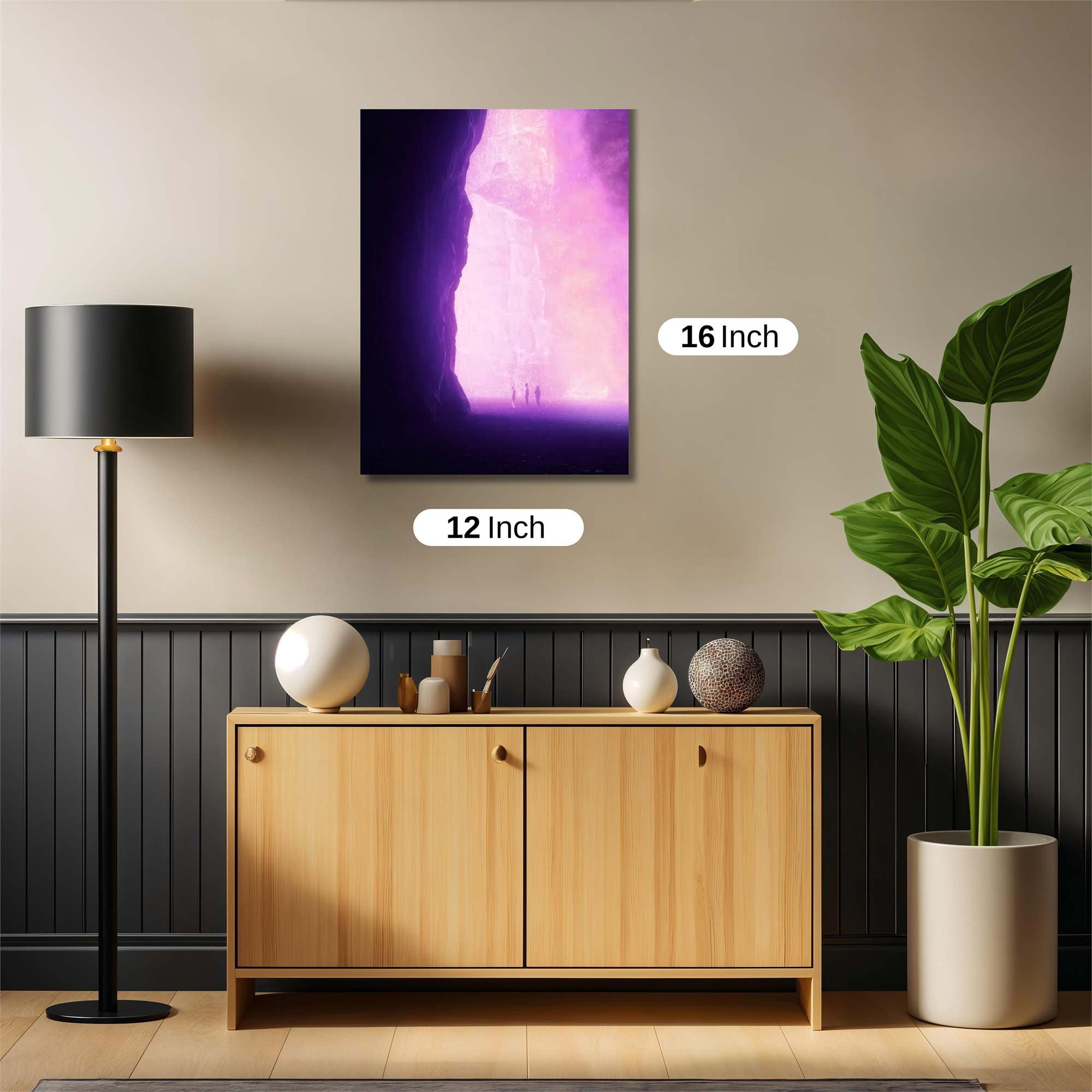 Luminous Ascent Safe Wall Magnetic / M