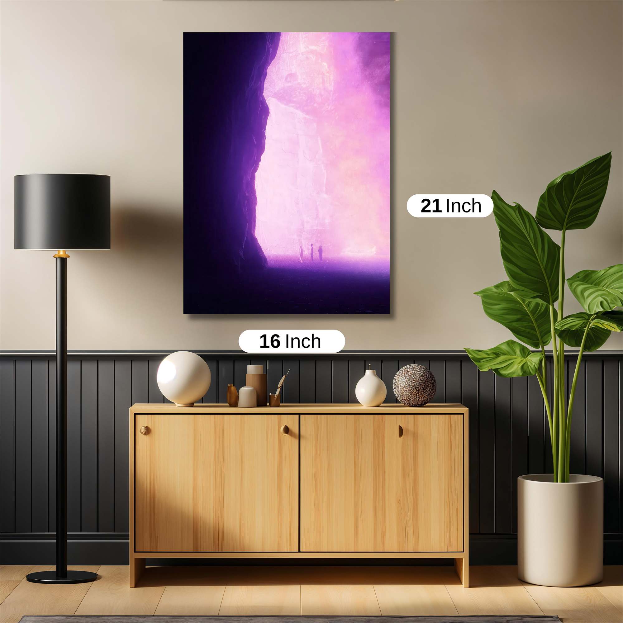 Luminous Ascent Safe Wall Magnetic / M