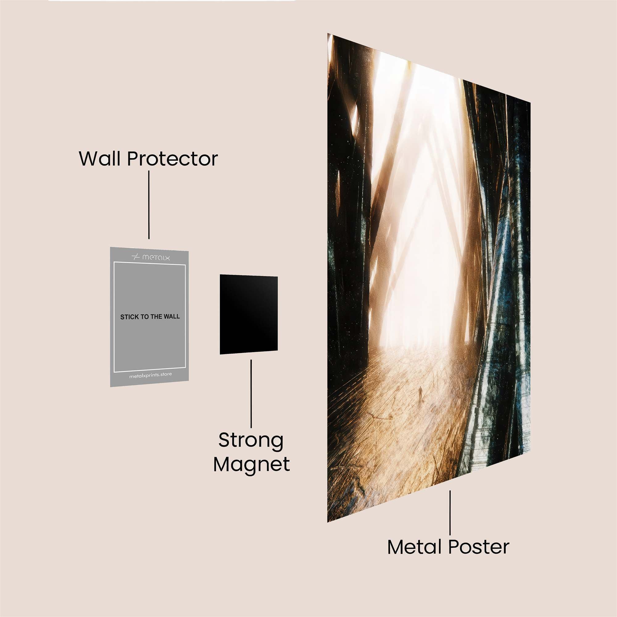 Enchanted Passage Safe Wall Magnetic / M