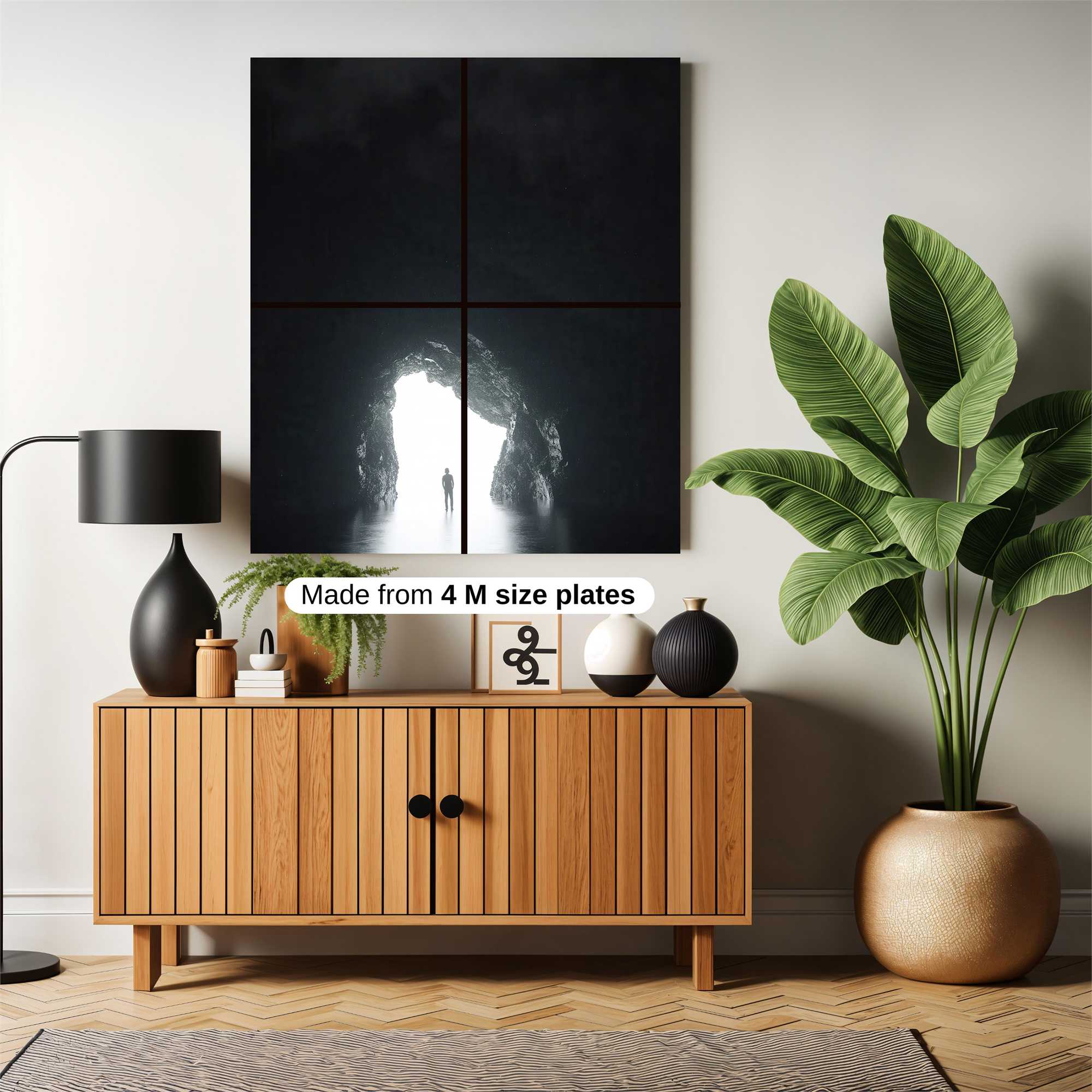 Cavern Solitude Safe Wall Magnetic / M