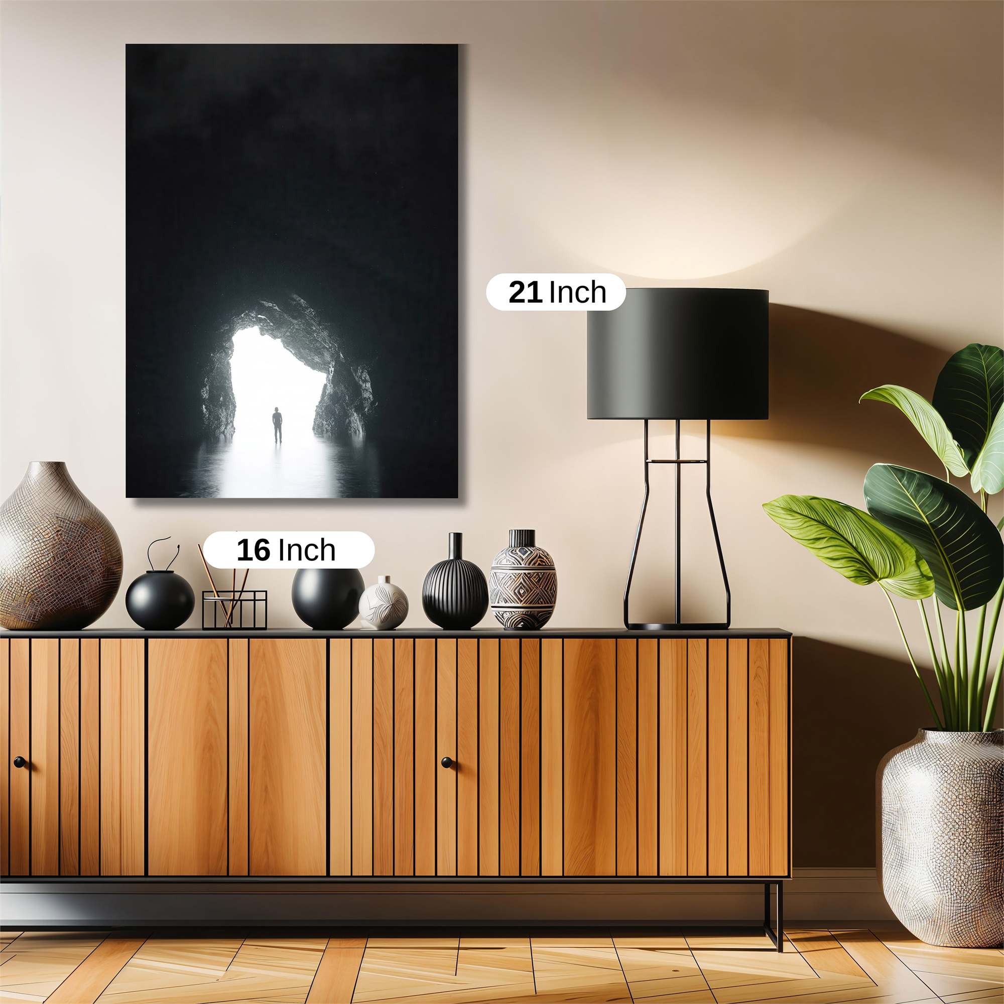 Cavern Solitude Safe Wall Magnetic / M