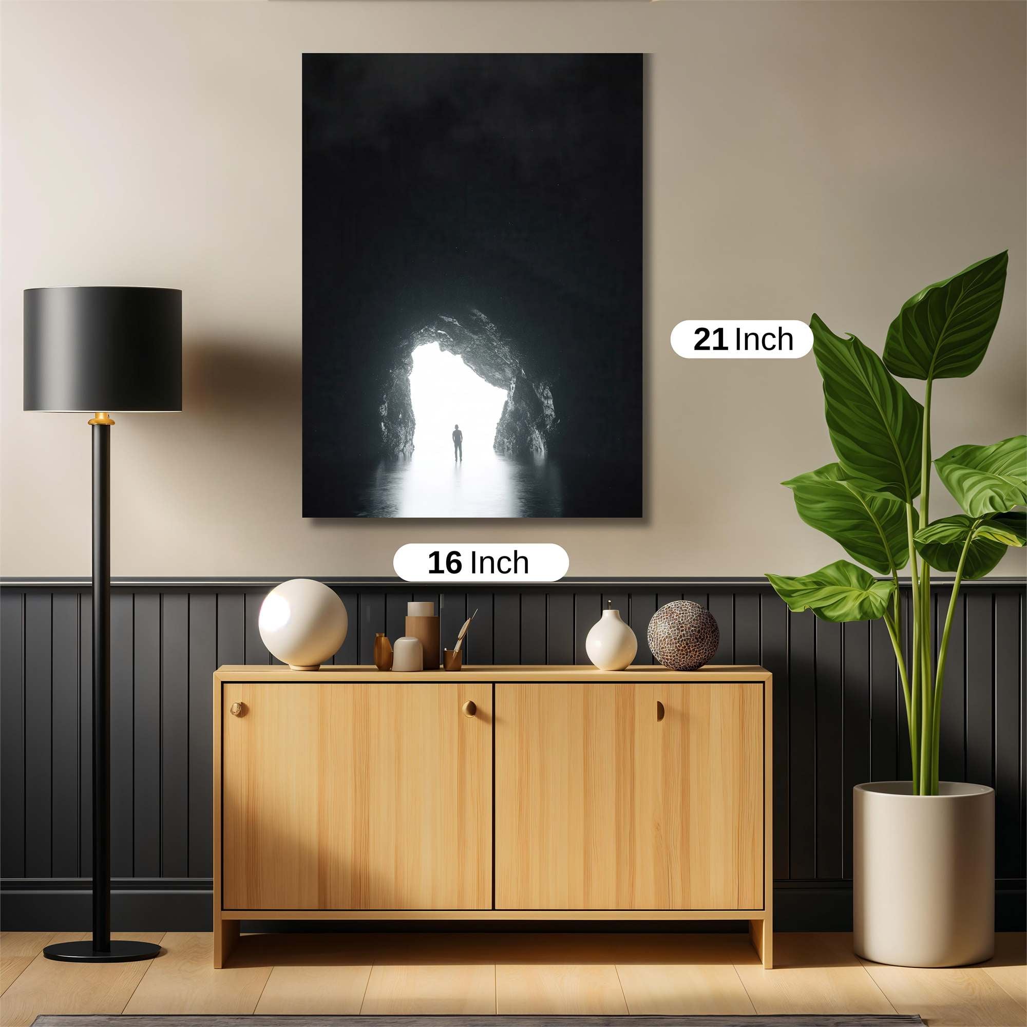 Cavern Solitude Safe Wall Magnetic / M