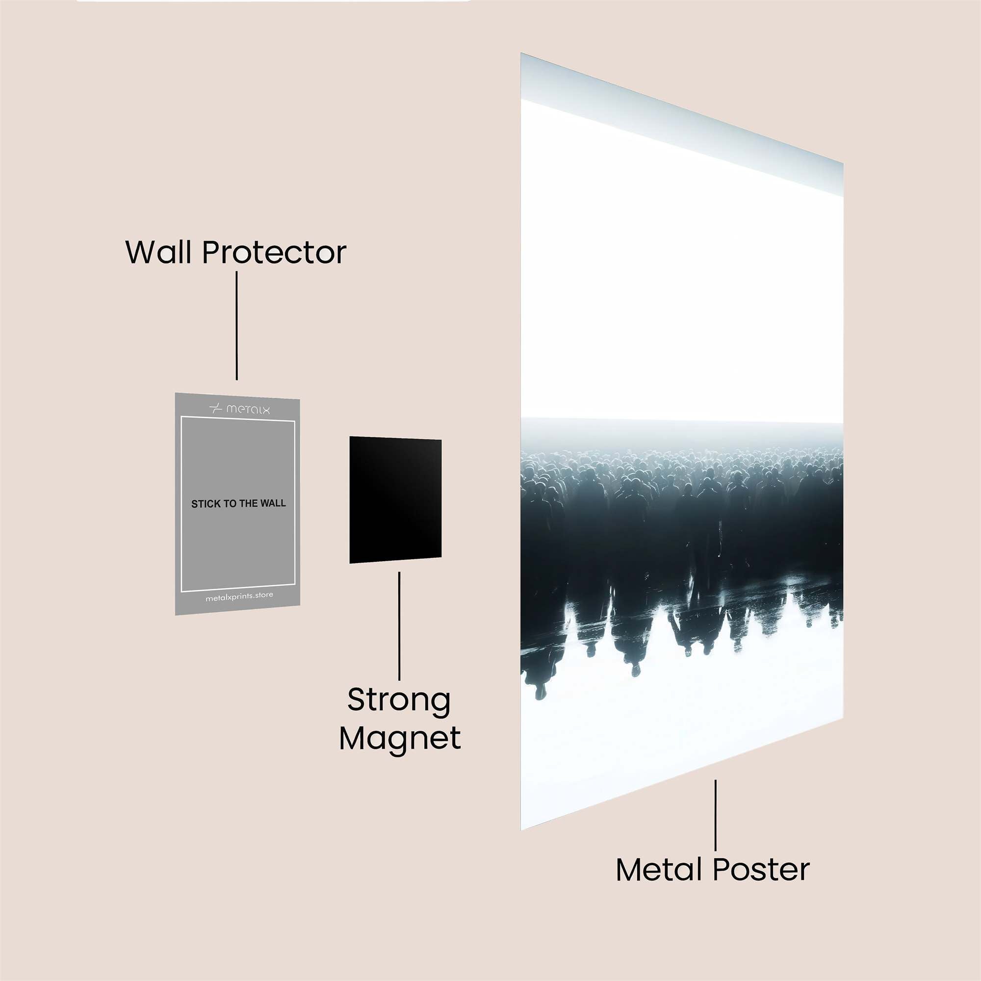 Luminous Gathering Safe Wall Magnetic / M