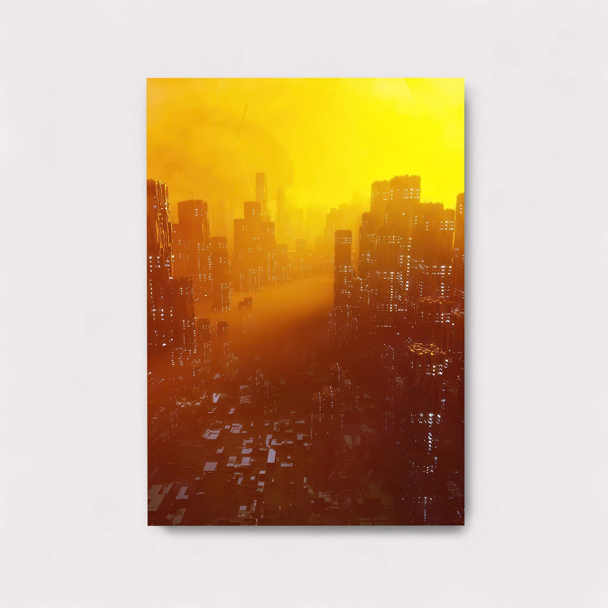 Sunset Metropolis Safe Wall Magnetic / M